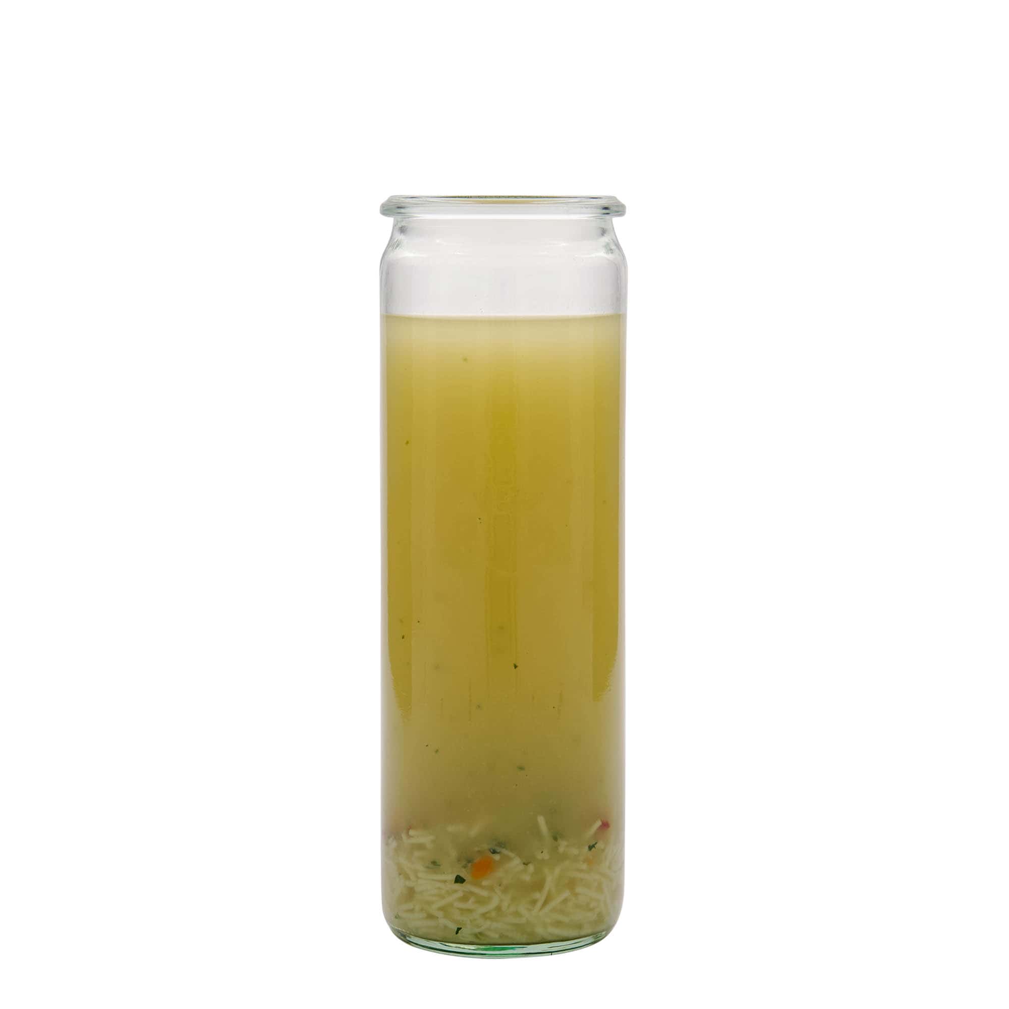600 ml WECK cylinder jar, opening: round rim