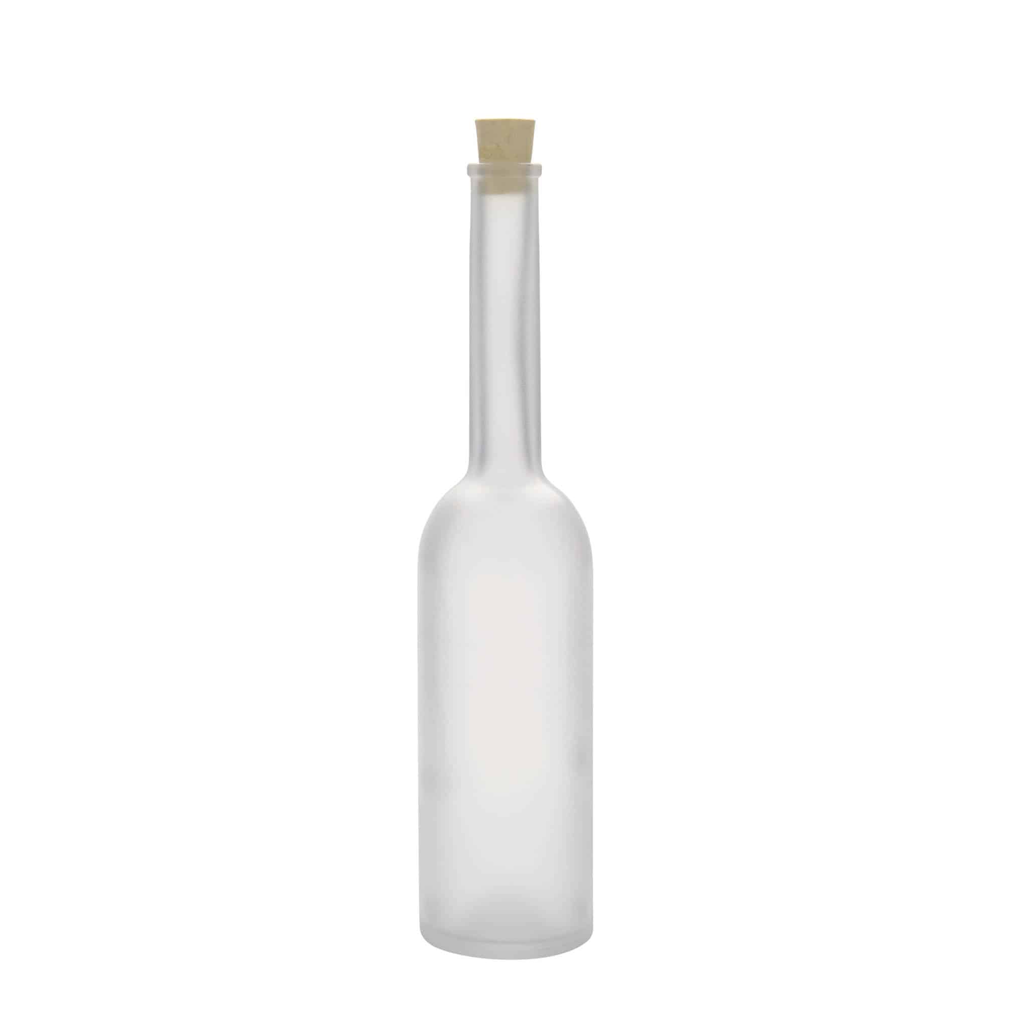 200 ml glass bottle 'Opera', frosted, closure: cork