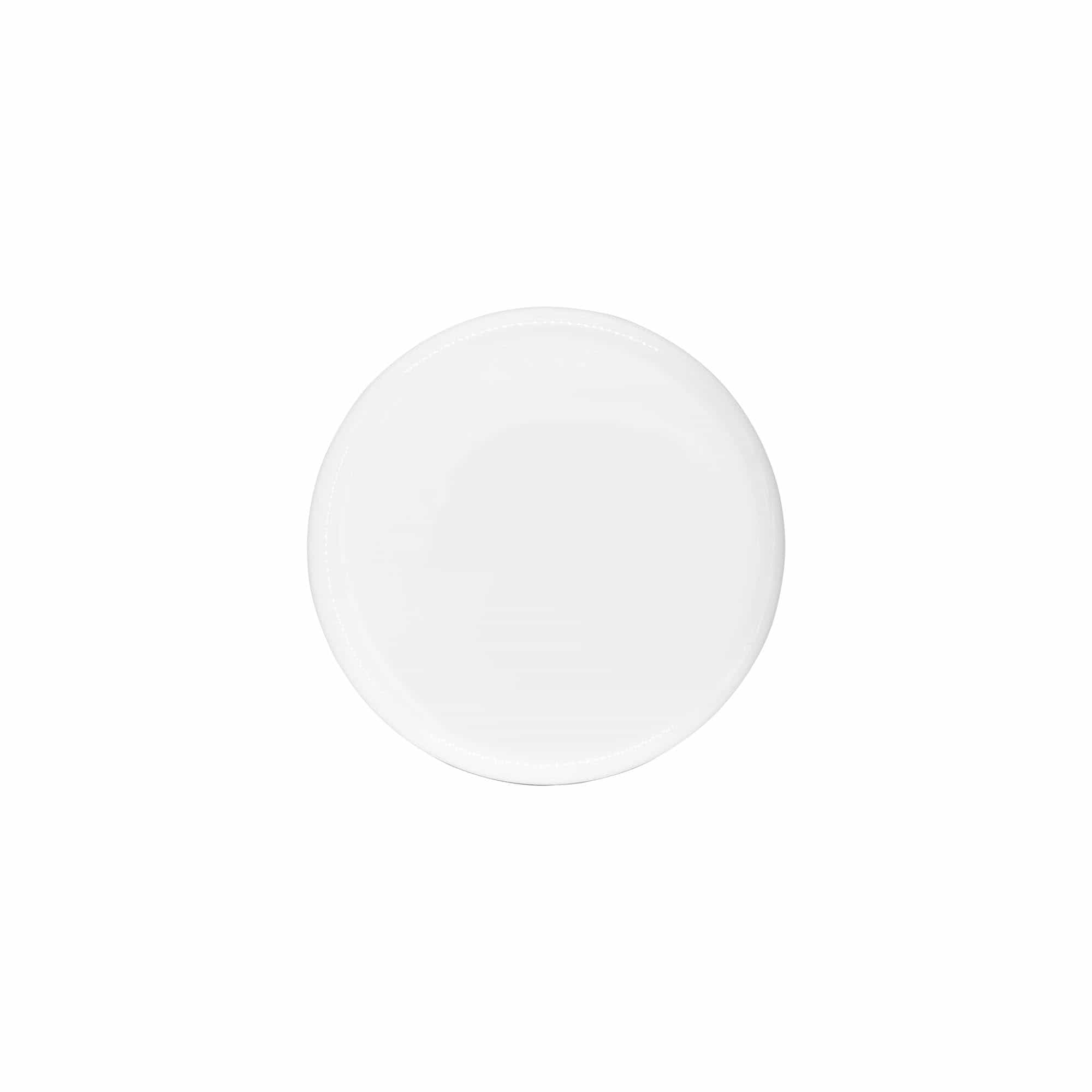 Screw cap for 100 ml 'Bianca', PP plastic, white Screw cap for 100 ml 'Bianca', PP plastic, white