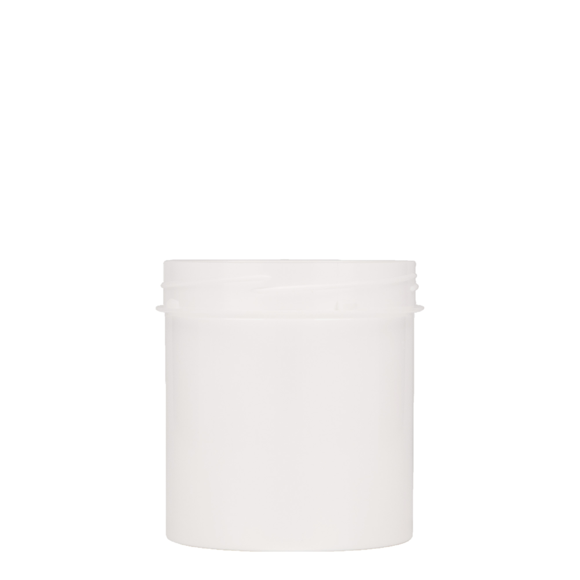 250 ml plastic container 'Securilock', PP, white, opening: screw cap 250 ml plastic container 'Securilock', PP, white, opening: screw cap