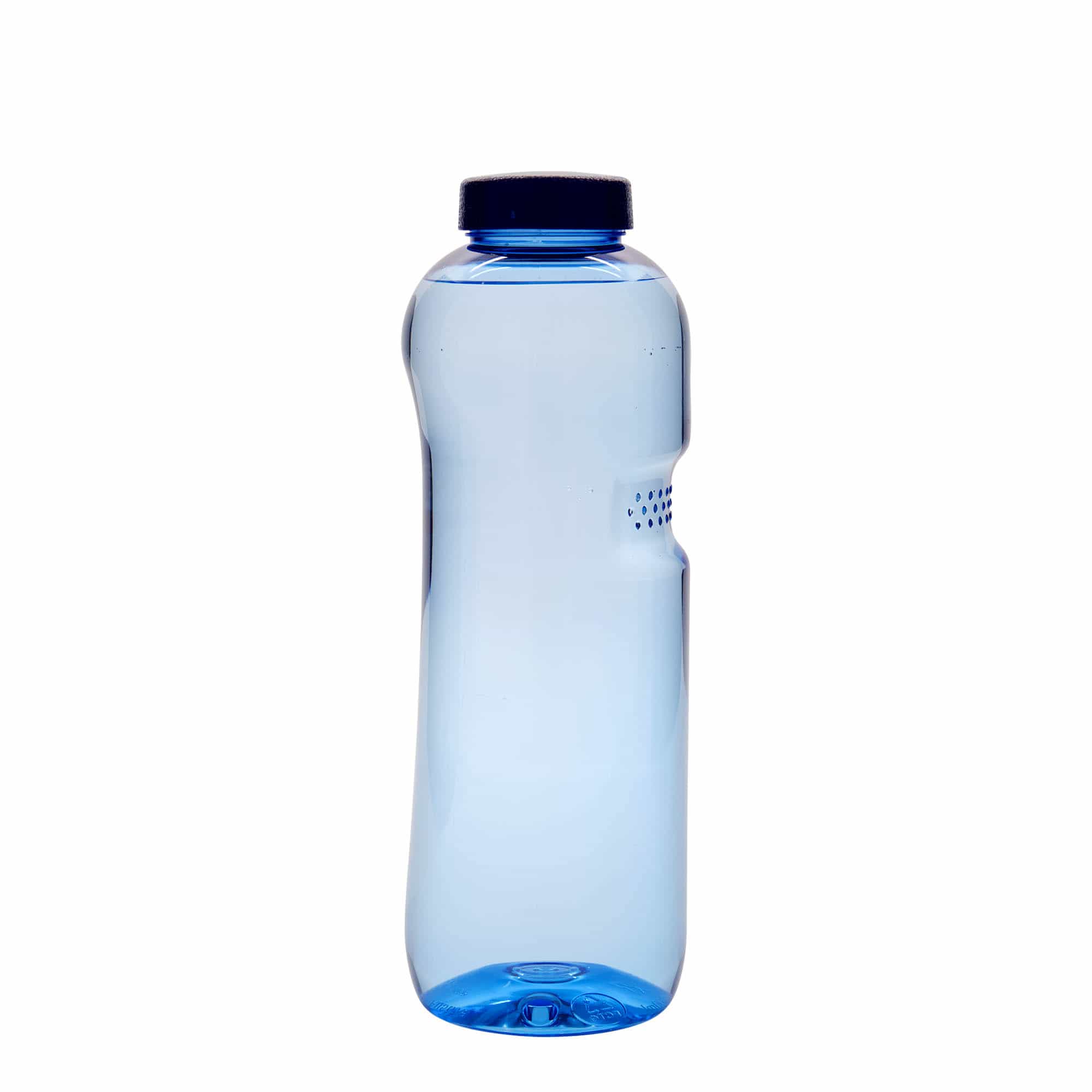 1,000 ml PET water bottle 'Kavodrink', plastic, blue