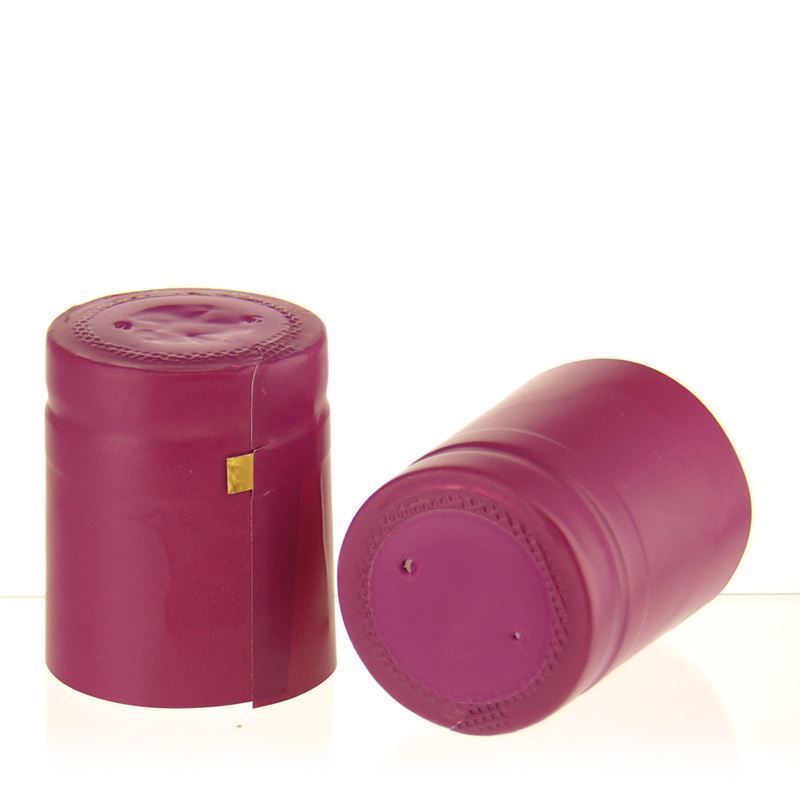 Shrink capsule 32x41, PVC plastic, fuchsia Shrink capsule 32x41, PVC plastic, fuchsia