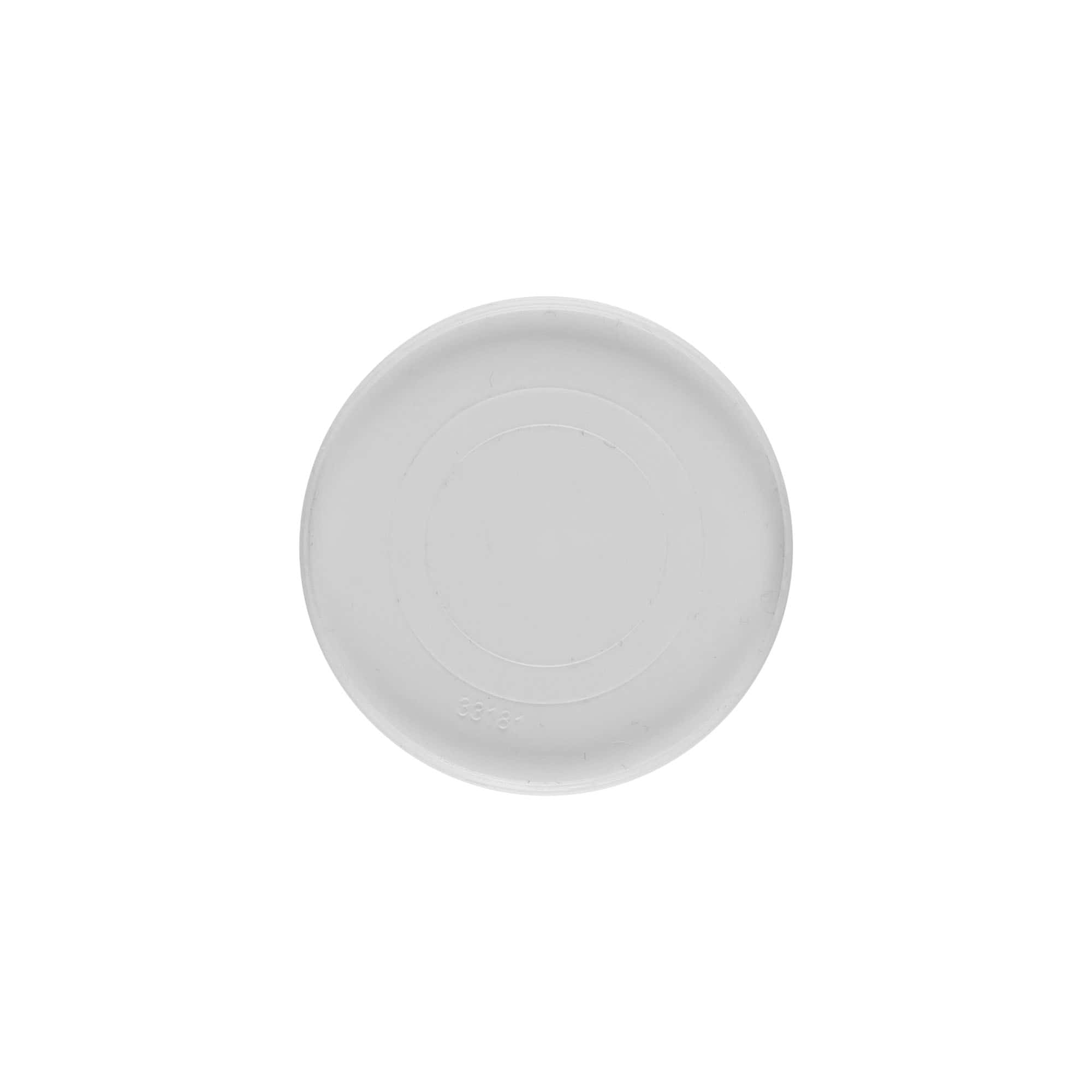 Cover disc for 30 ml 'Bianca', PP plastic, white