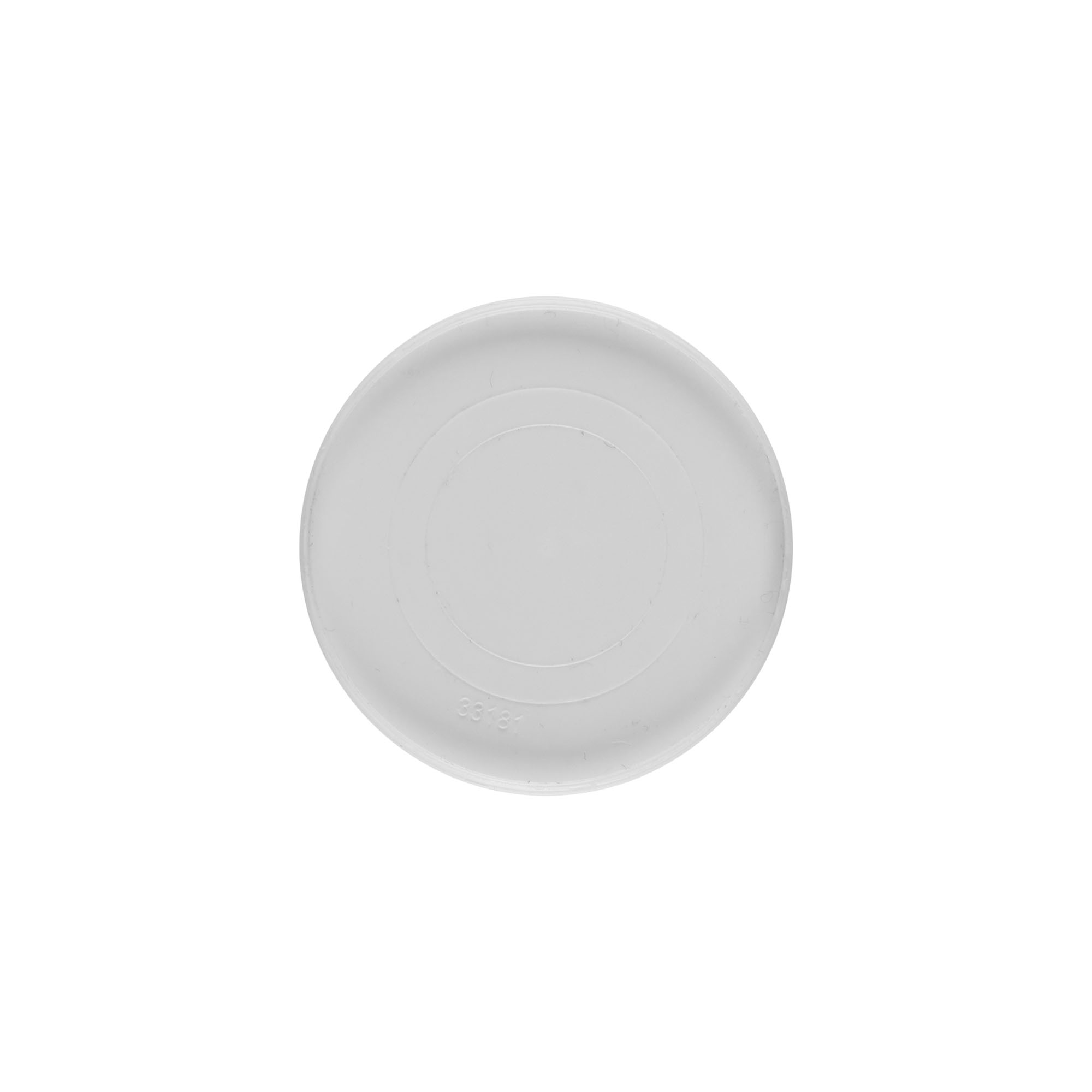 Cover disc for 30 ml ‘Bianca’, PP plastic, white