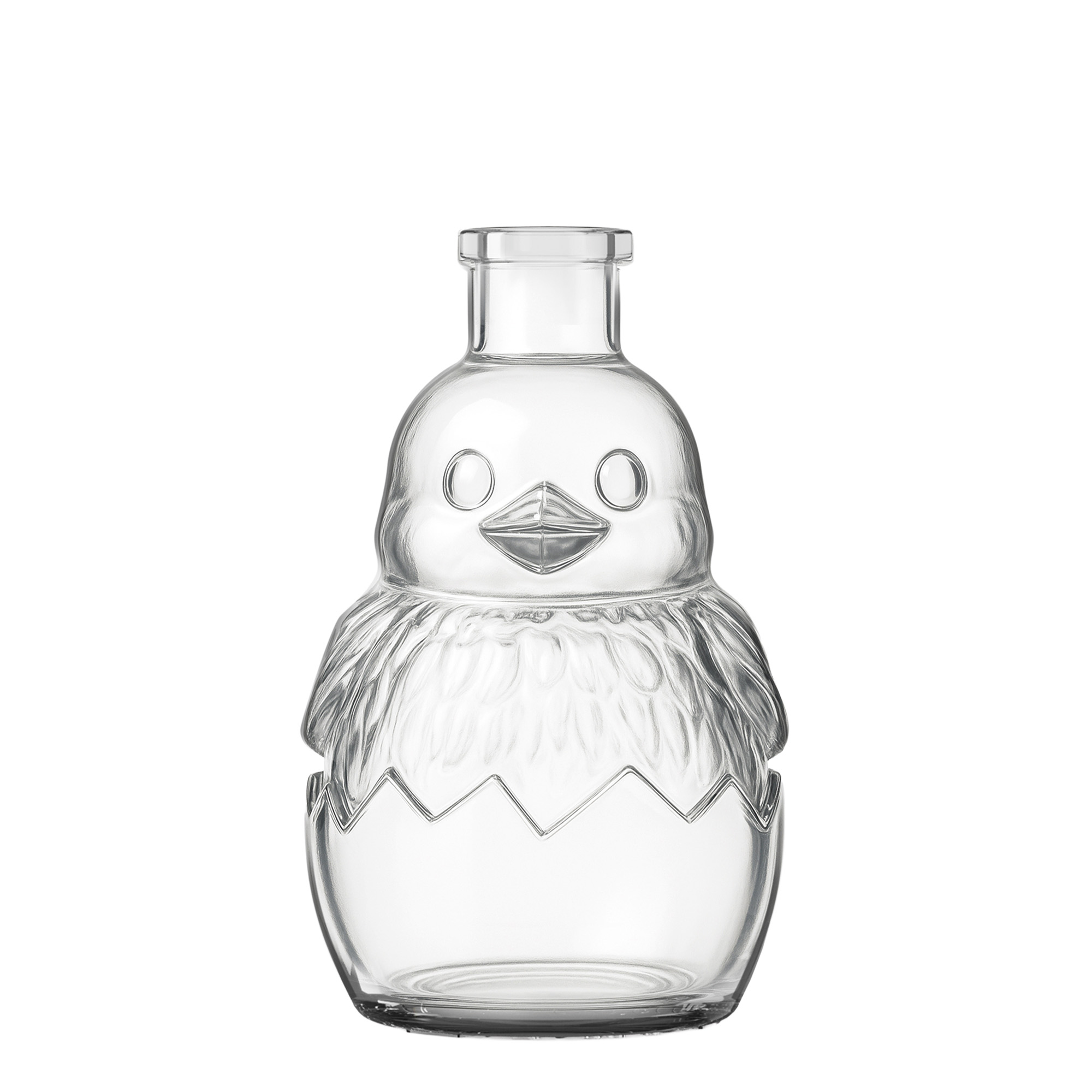 200 ml glass bottle 'Chick', opening: cork