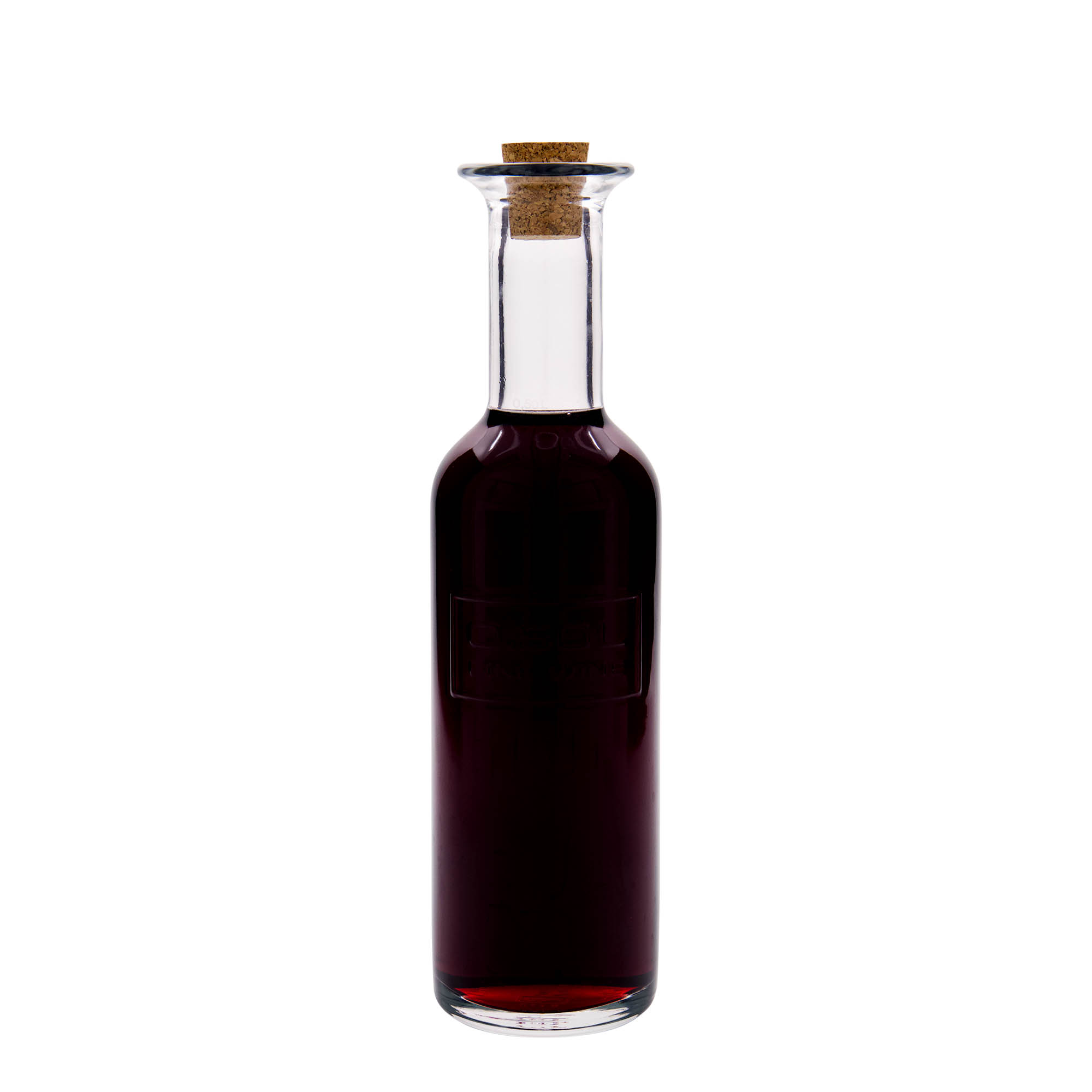 500 ml glass bottle 'Optima Fine Wine', opening: cork