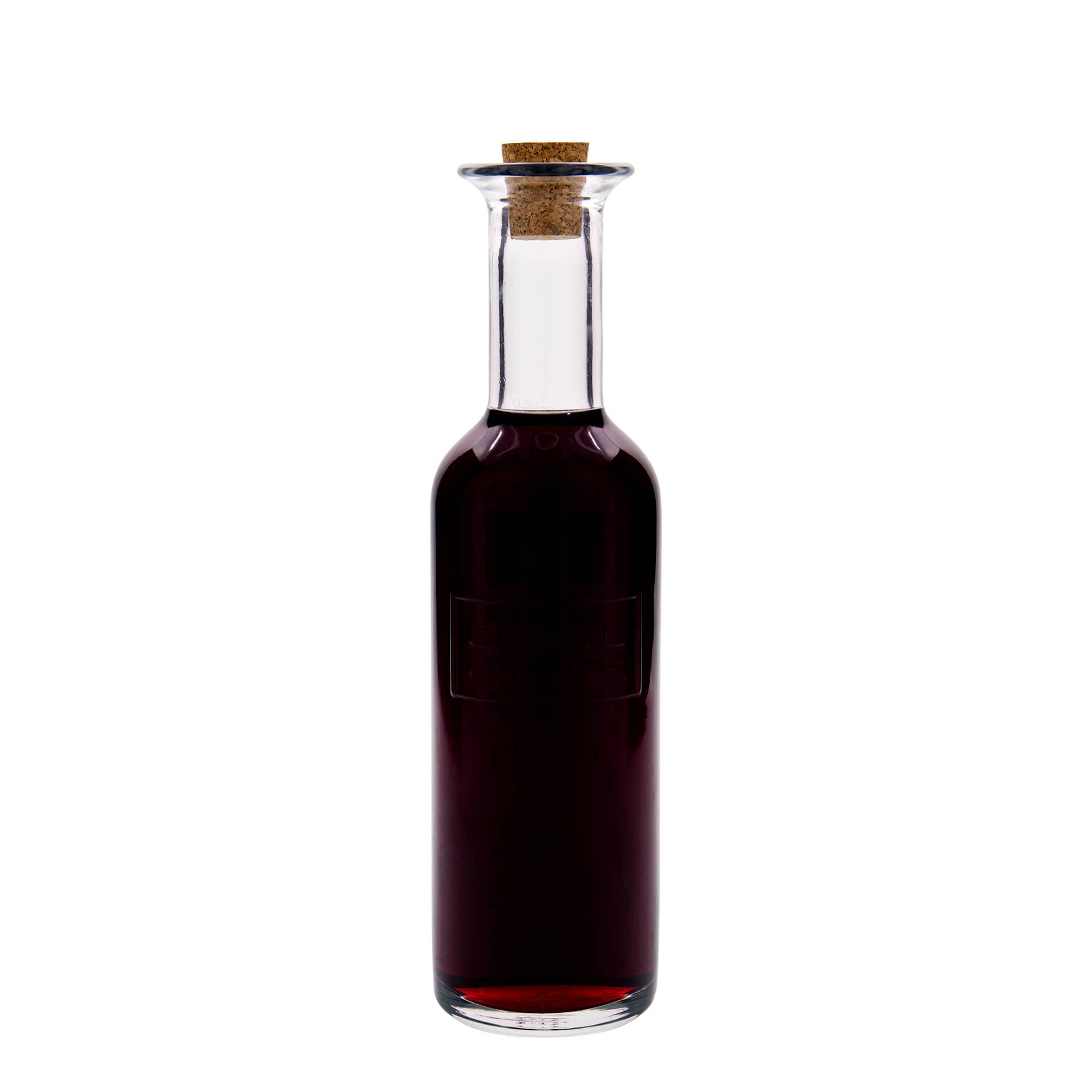 500 ml glass bottle 'Optima Fine Wine', opening: cork