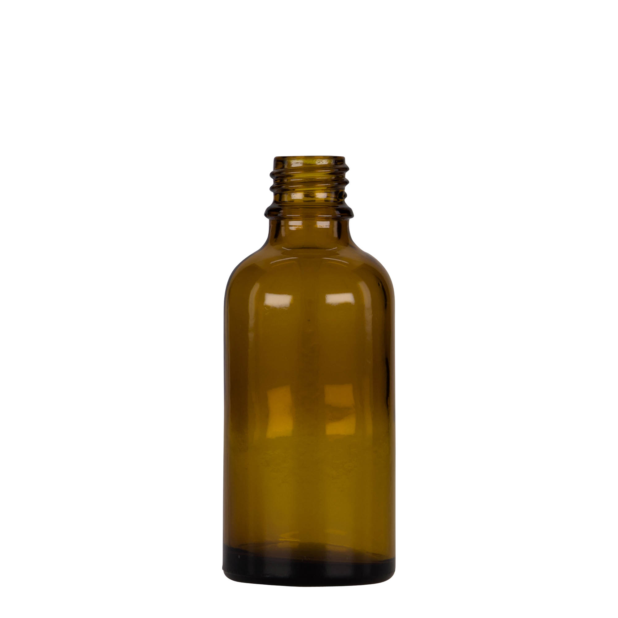 50 ml dropper bottle medicine, glass, brown-black, opening: DIN 18
