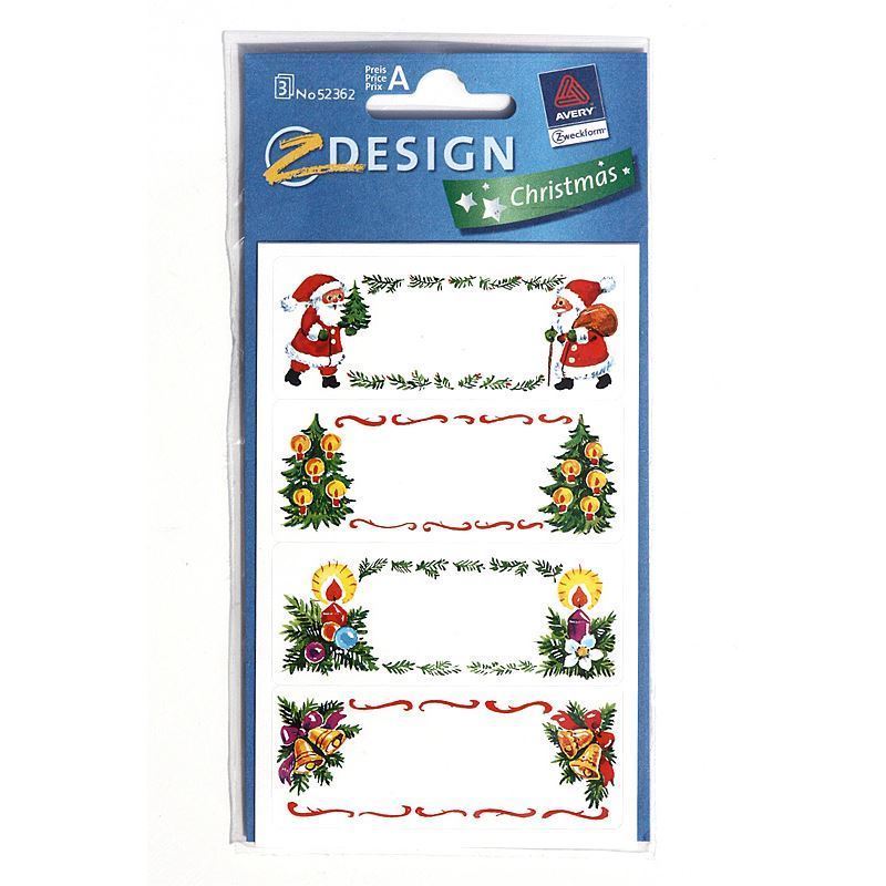 Zweckform Labels 'Christmas Pictures', Paper, Multicoloured Zweckform Labels 'Christmas Pictures', Paper, Multicoloured
