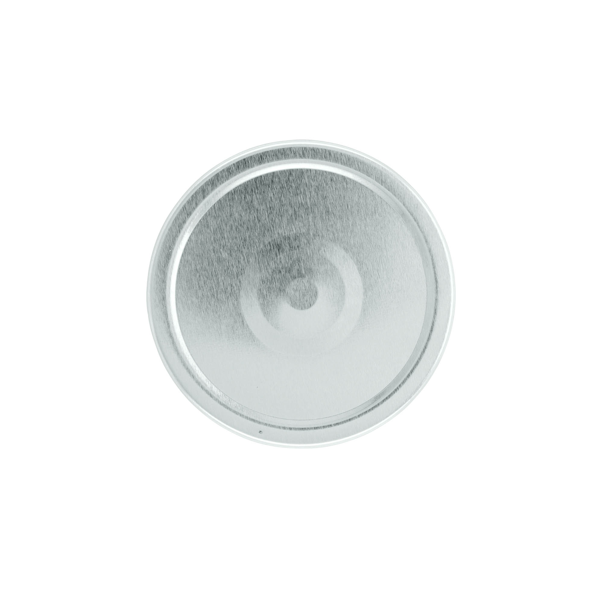 Deep twist-off closure, tinplate, silver, for opening: Deep-TO 82 Deep twist-off closure, tinplate, silver, for opening: Deep-TO 82