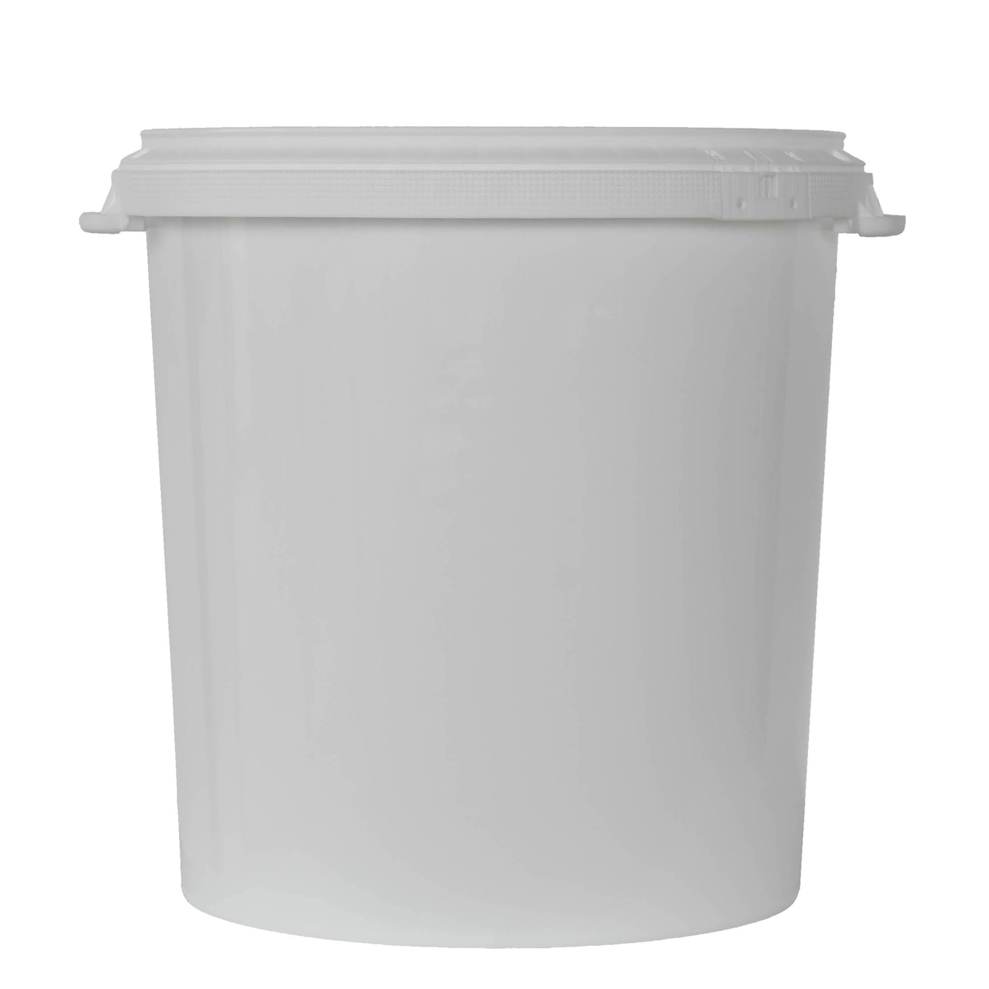 30 l bucket, PP plastic, white 30 l bucket, PP plastic, white