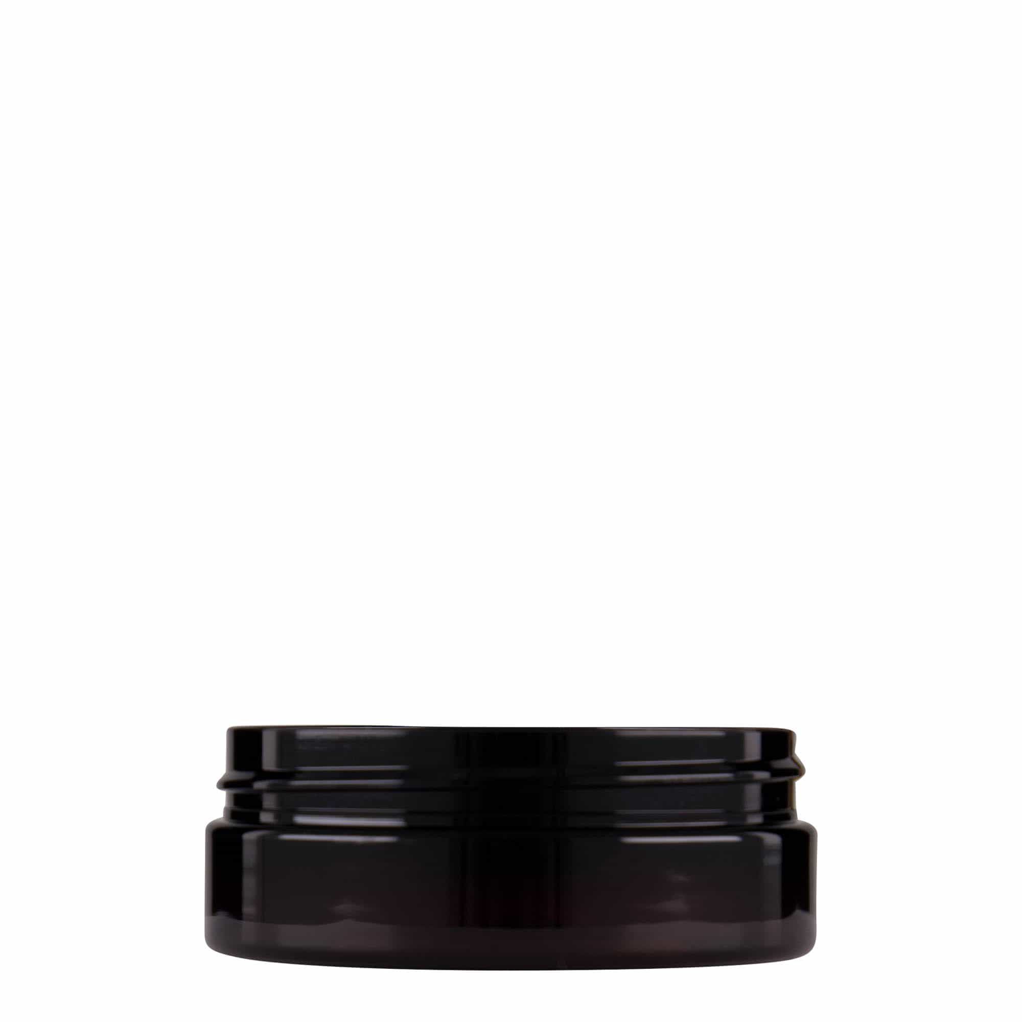 50 ml PET jar ‘Isabella’, brown, opening: 70/400