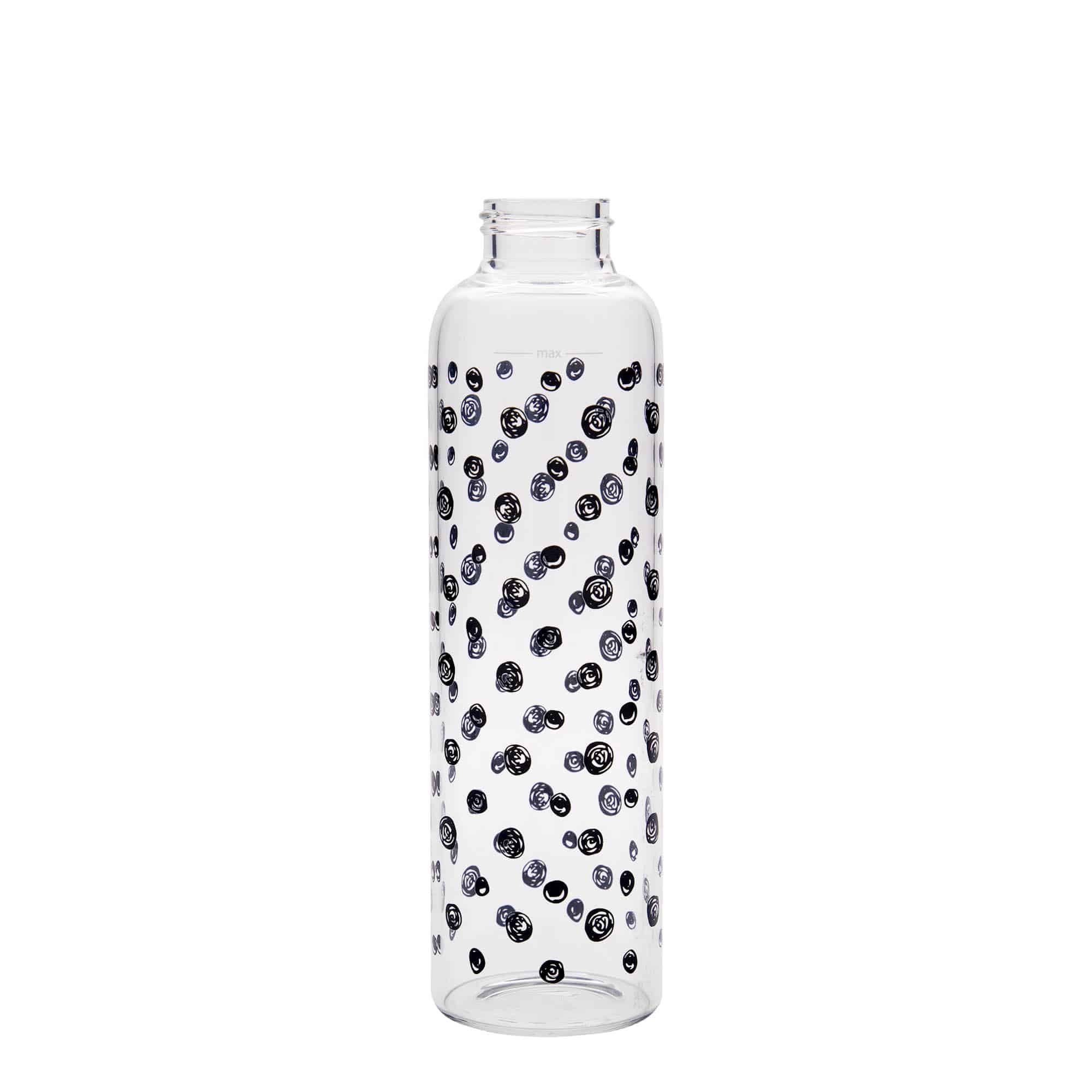 500 ml drinking bottle 'Perseus - Black Dots', opening: screw cap