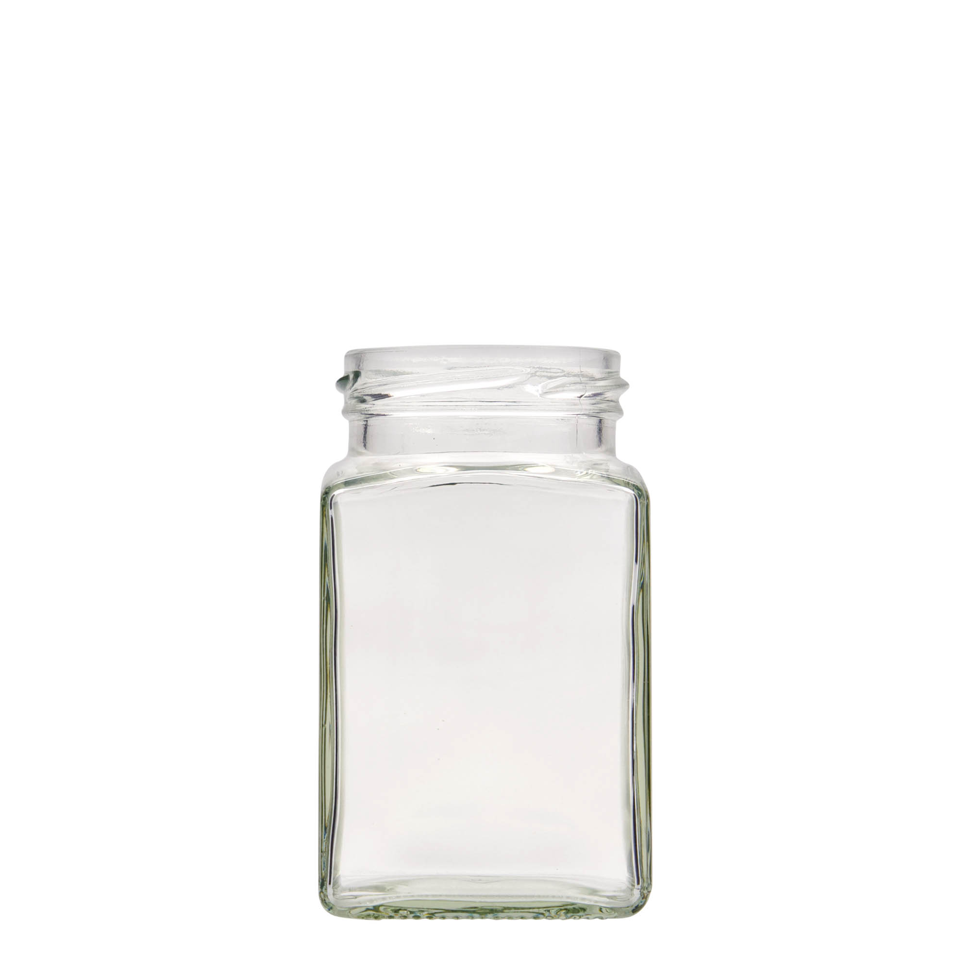 260 ml square glass, opening: Twist-off (TO 58)