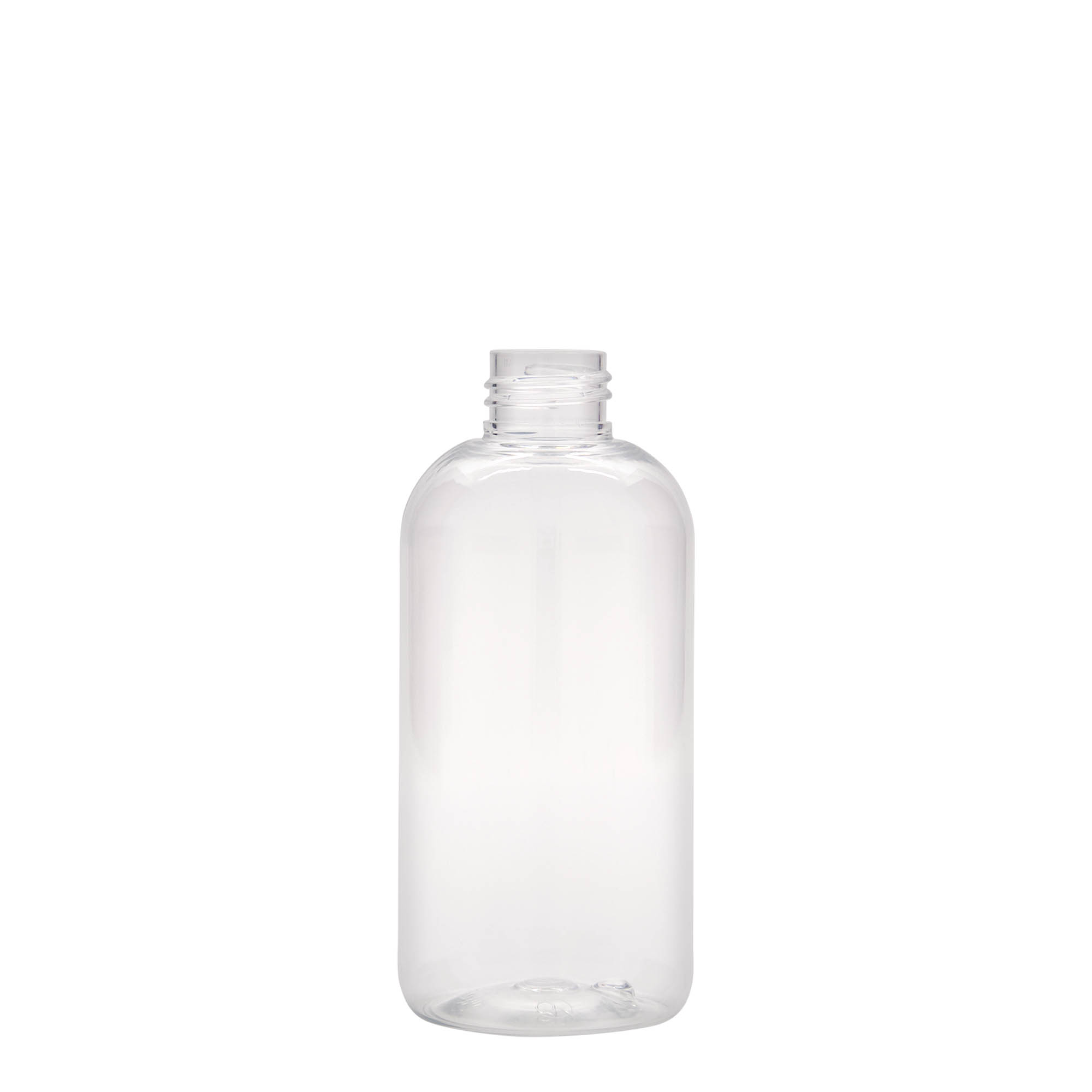 200 ml PET bottle 'Boston', plastic, opening: 24/410