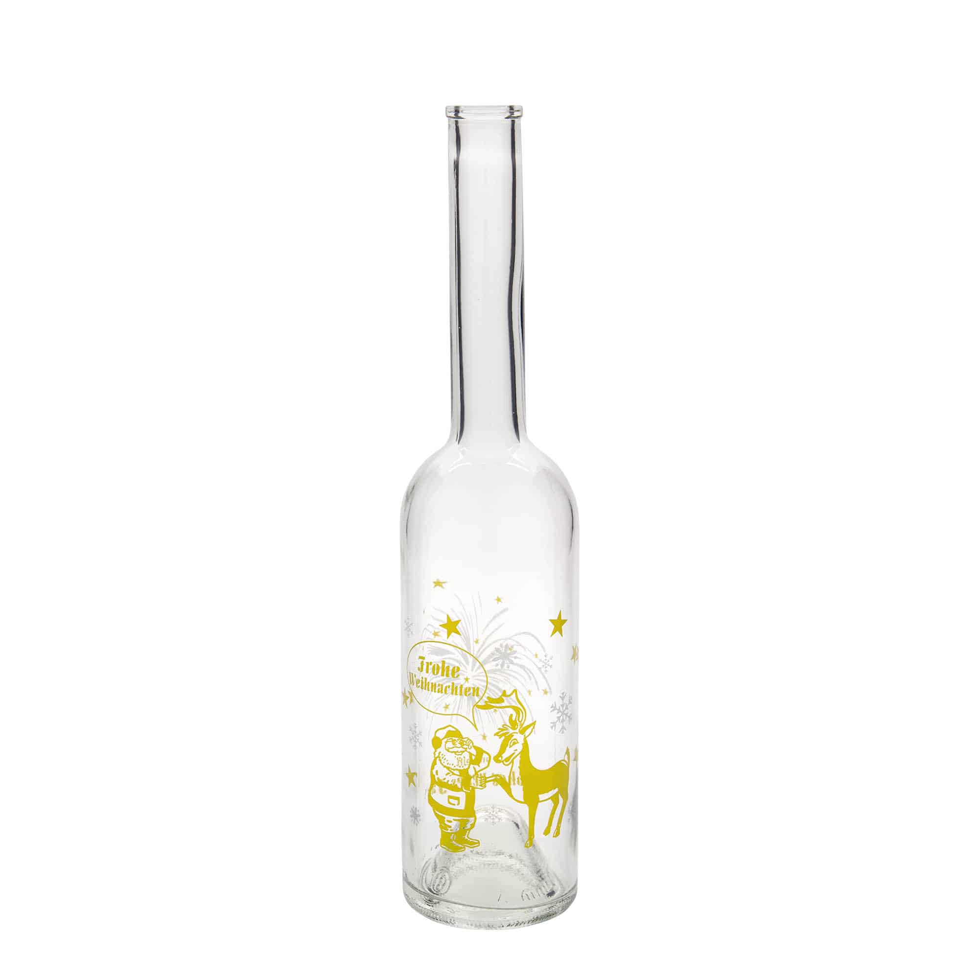 500 ml glass bottle 'Opera', design: fireworks, opening: cork 500 ml glass bottle 'Opera', design: fireworks, opening: cork