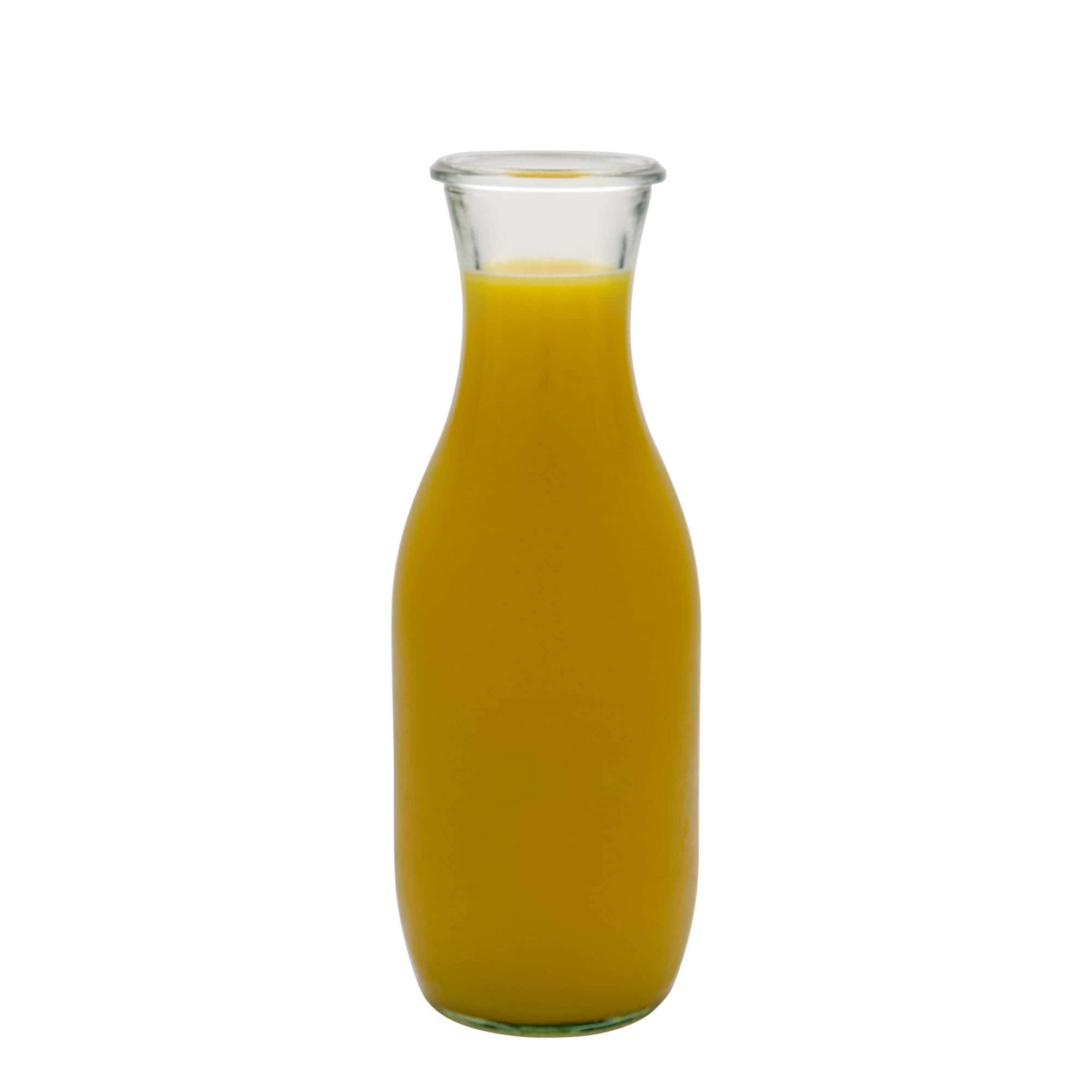 1,000 ml WECK juice bottle, opening: round rim
