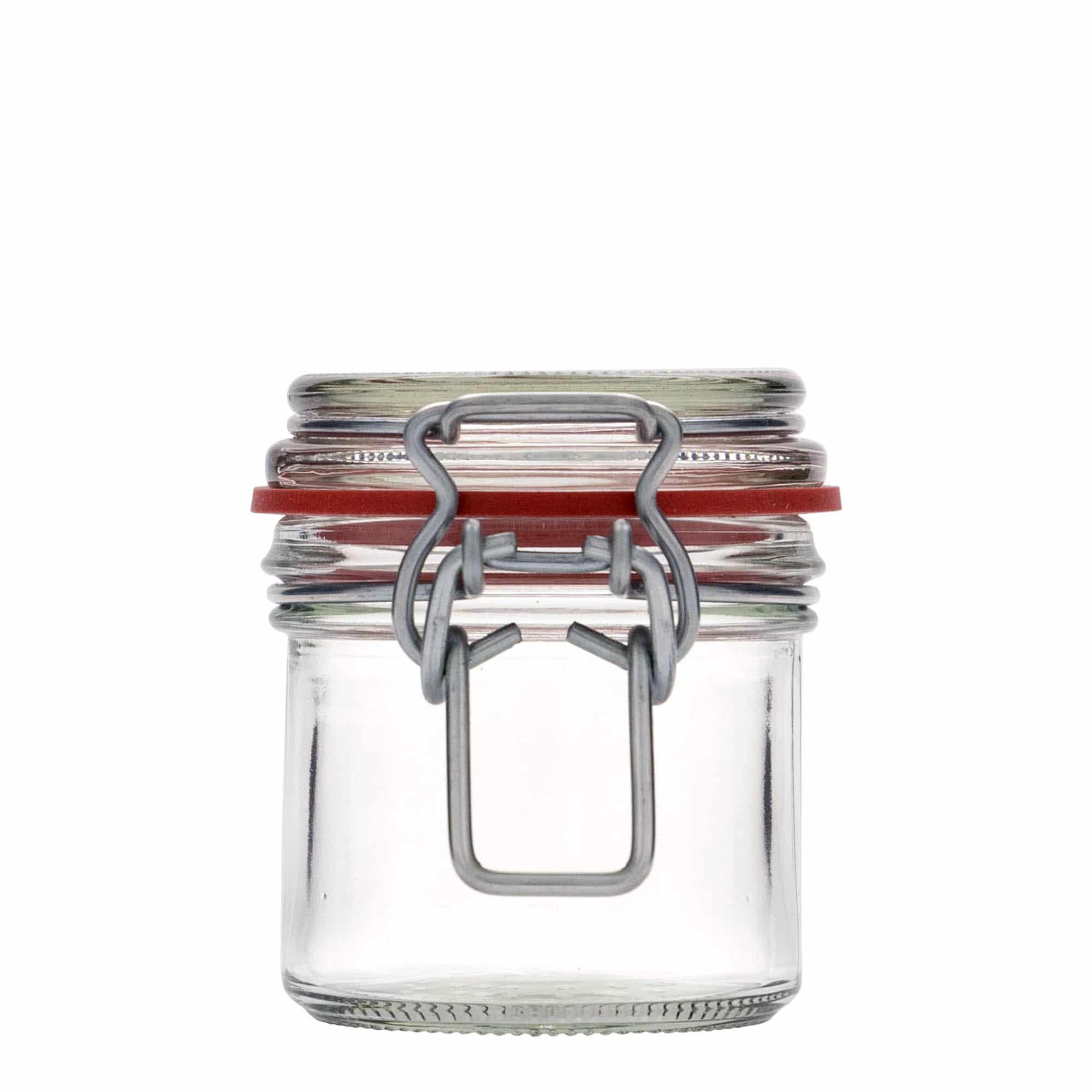 125 ml clip top jar, closure: clip top