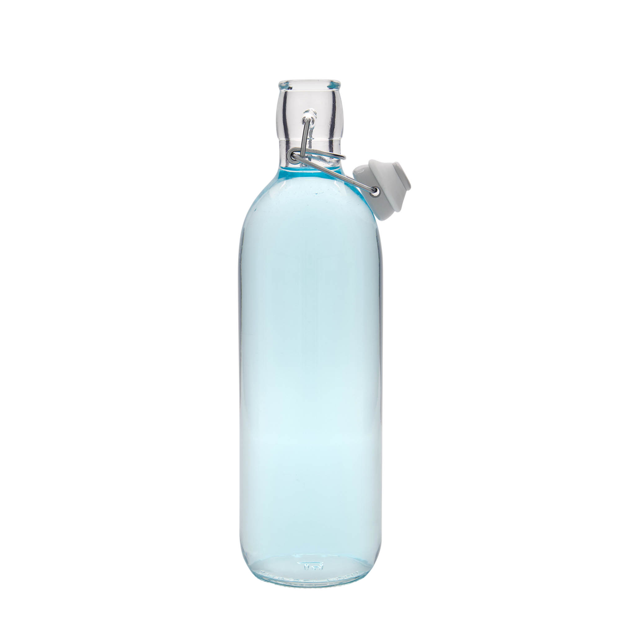 1,000 ml glass bottle 'Emilia', opening: swing top closure 1,000 ml glass bottle 'Emilia', opening: swing top closure