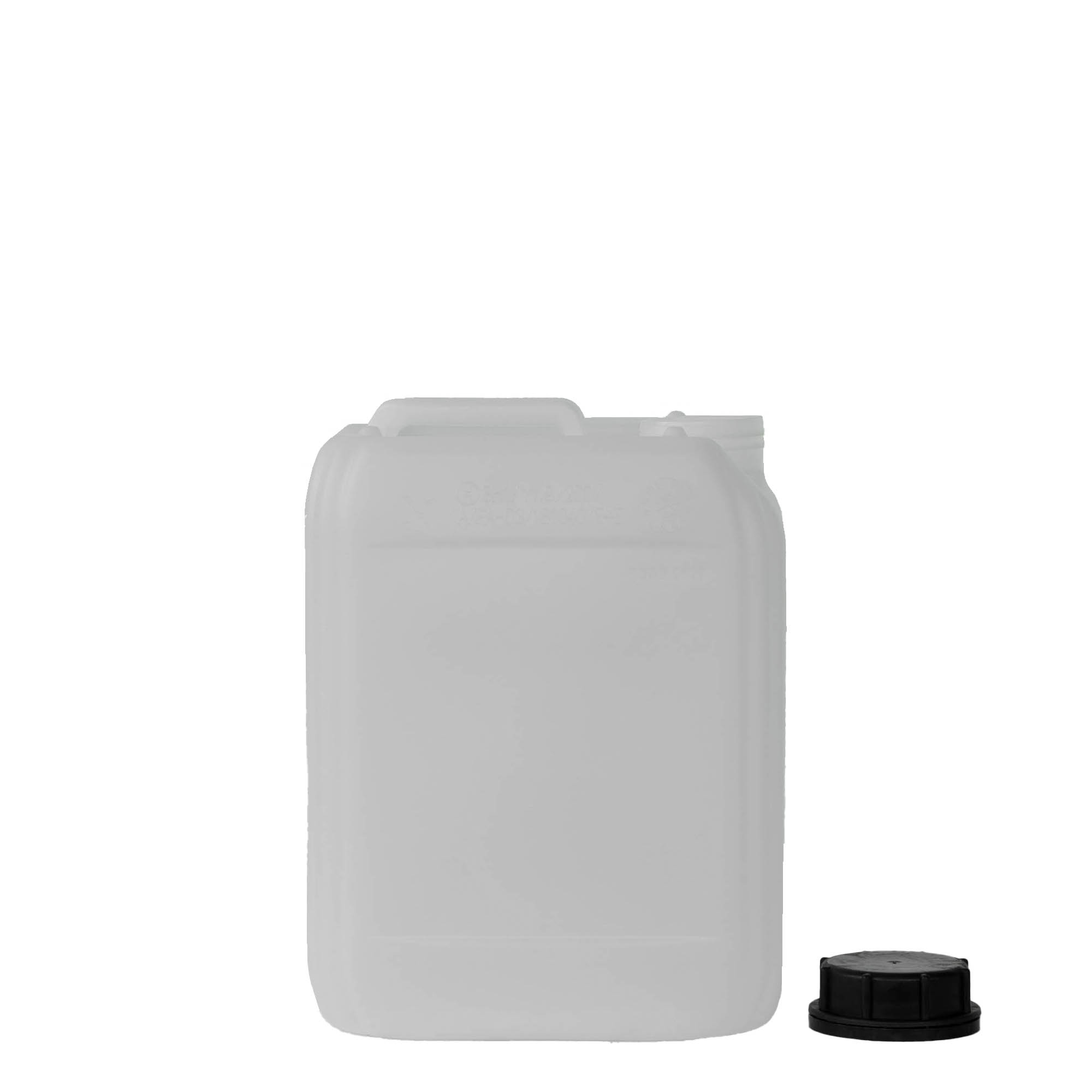 5 l canister, rectangular, HDPE plastic, natural, opening: ND 55 5 l canister, rectangular, HDPE plastic, natural, opening: ND 55