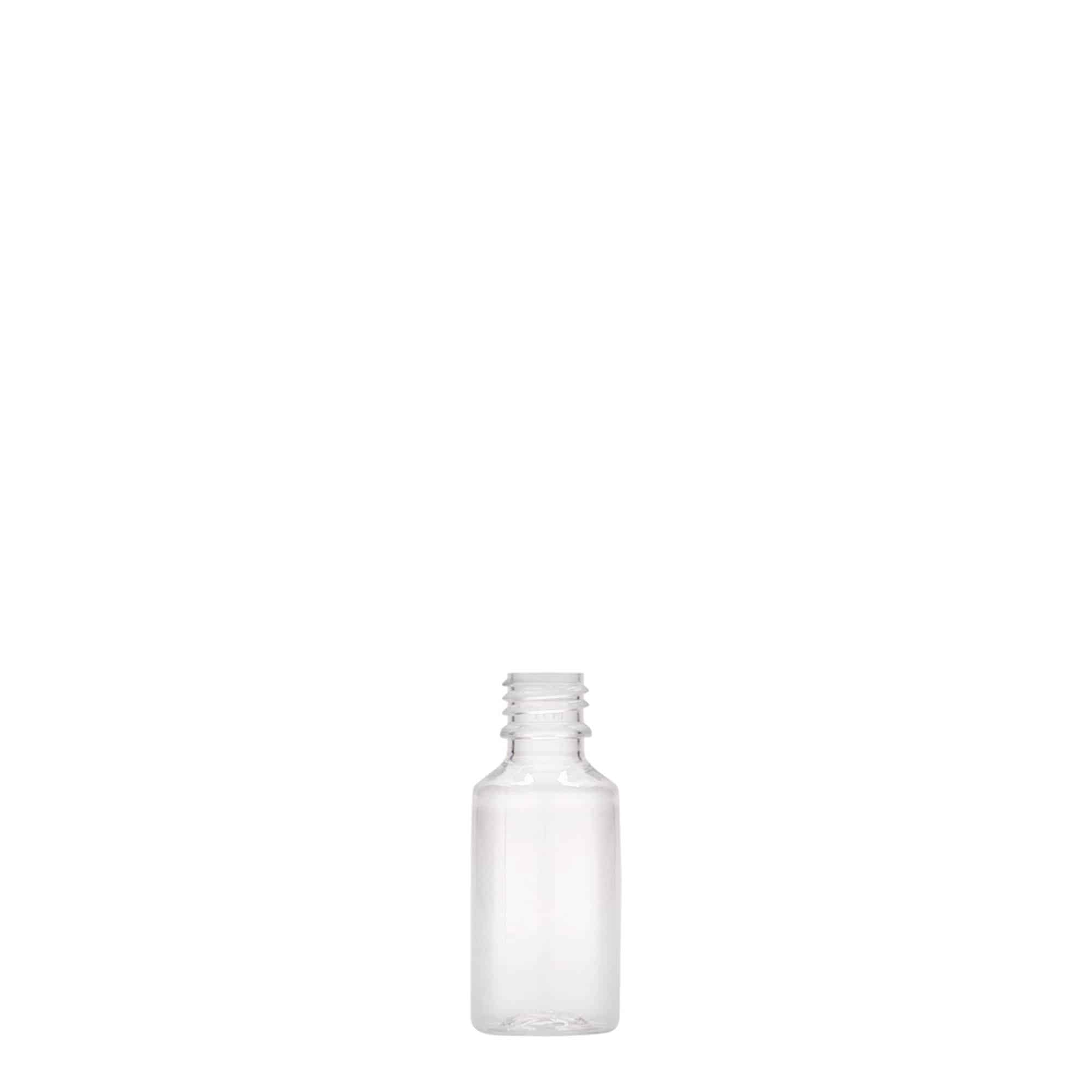 10 ml PET bottle 'E-Liquid' with quality and child safety, plastic, opening: screw cap