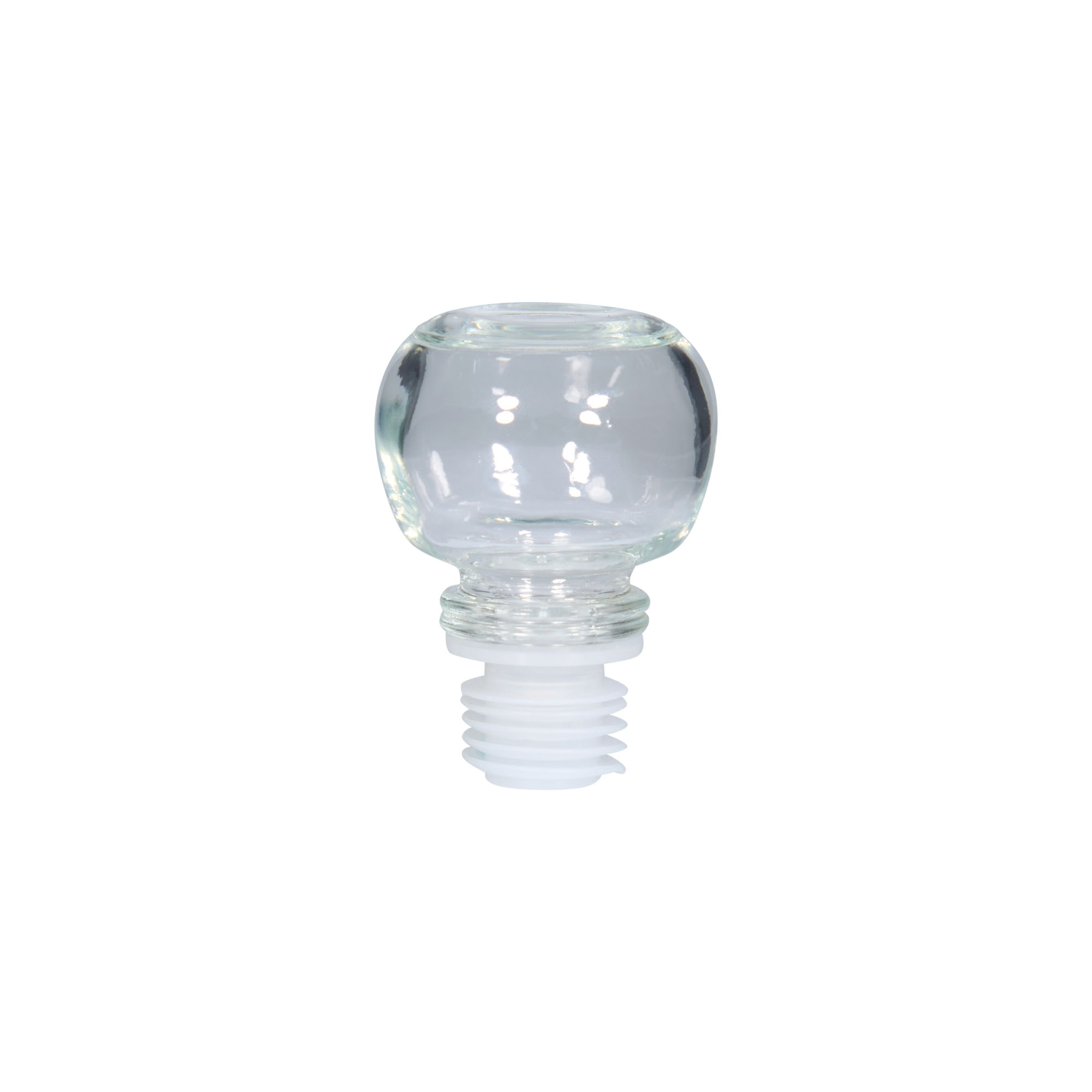 Handle corks 19 mm, glass, for opening: cork Handle corks 19 mm, glass, for opening: cork