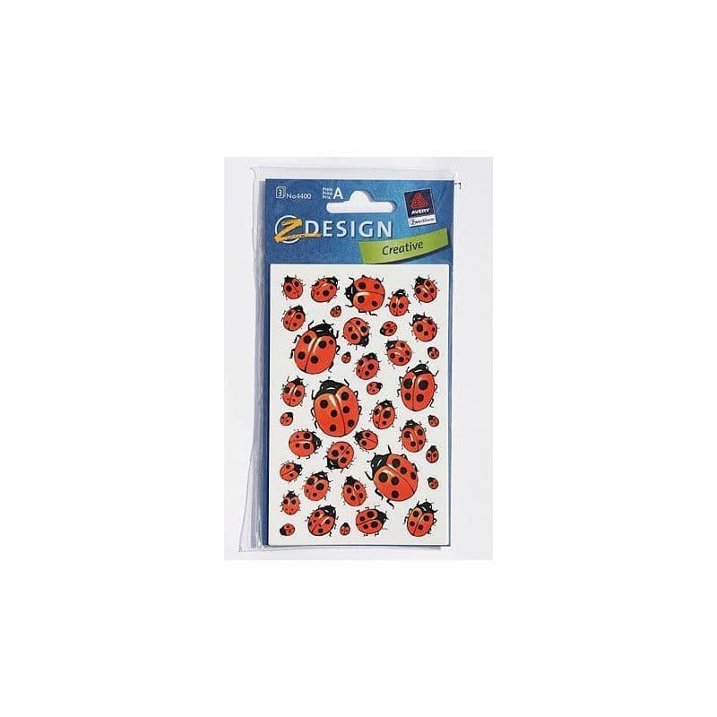 Zweckform Sticker 'Ladybird', paper, multicoloured
