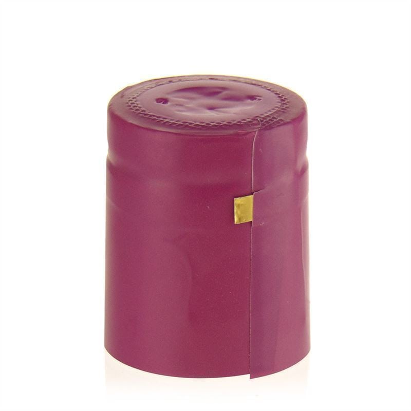 Shrink capsule 32x41, PVC plastic, fuchsia Shrink capsule 32x41, PVC plastic, fuchsia