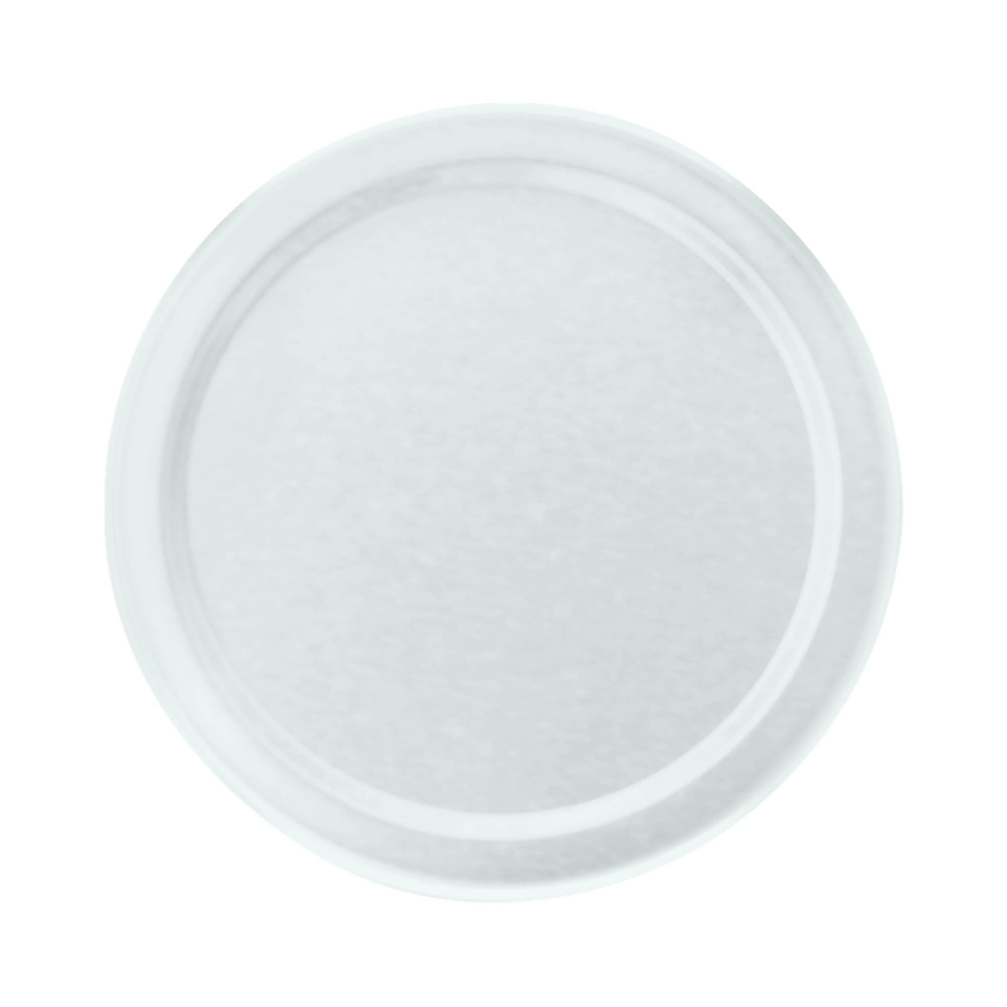 Extra deep twist-off lid, metal, silver, for opening: EDTO70