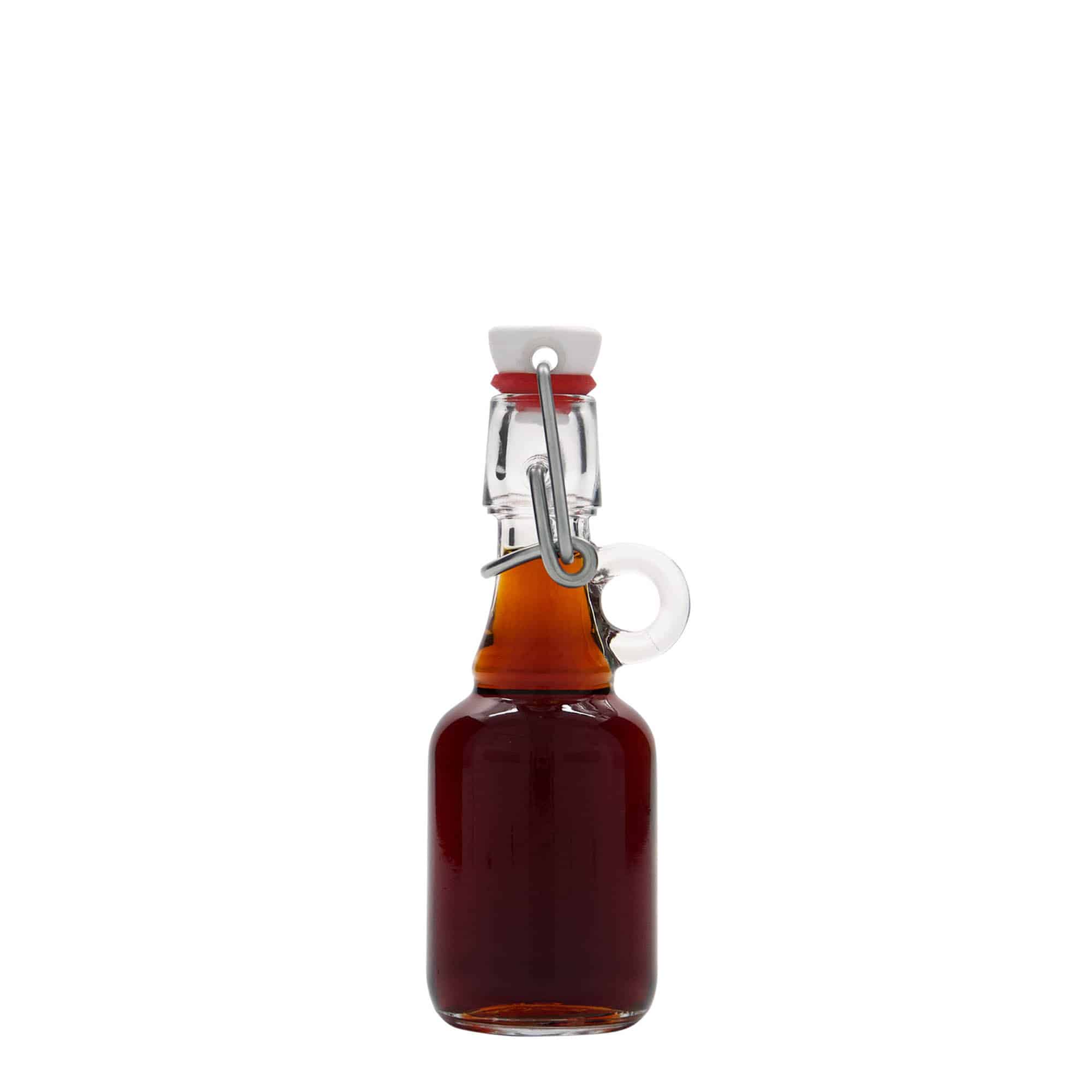 40 ml glass bottle ‘Santos’, opening: swing top closure