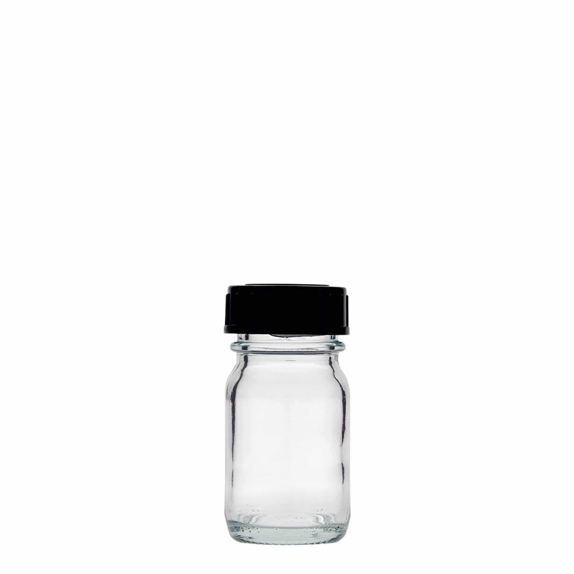 30 ml wide-neck glass, opening: DIN 32