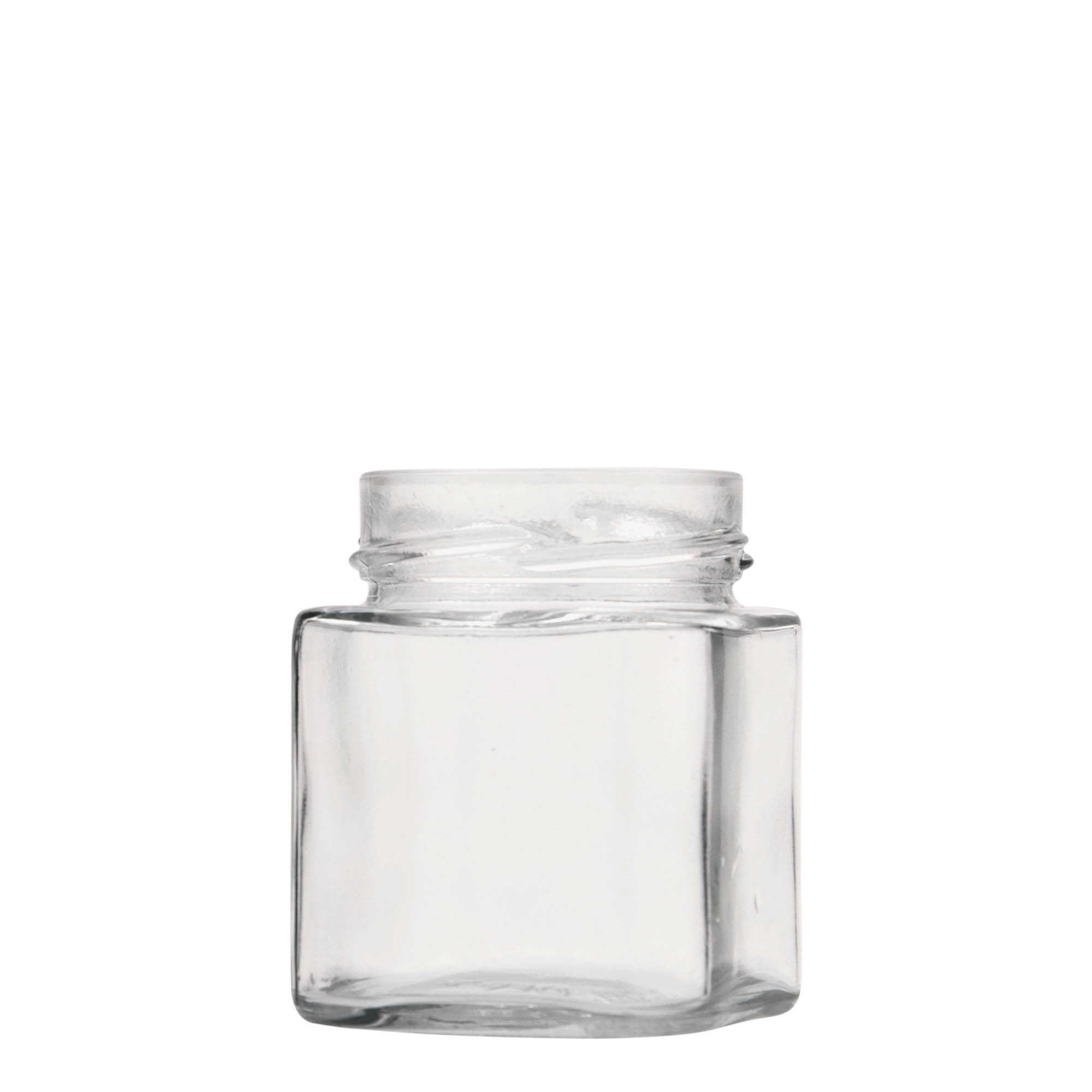 212 ml square glass 'Ikarus', opening: Deep-Twist-Off (DTO 63) 212 ml square glass 'Ikarus', opening: Deep-Twist-Off (DTO 63)
