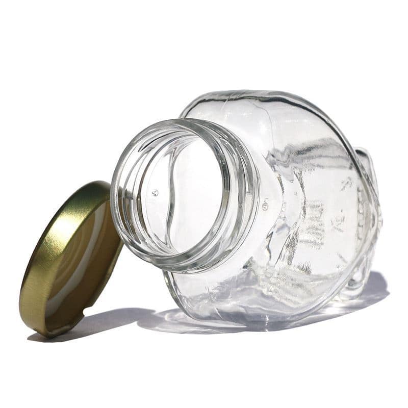 106 ml heart-shaped jar, closure: twist off (TO 43)