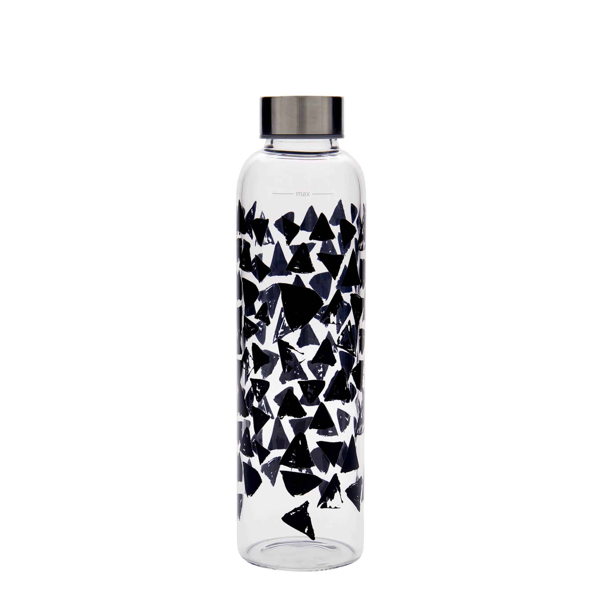 500 ml Drinking Bottle 'Perseus - Black Triangles', Opening: Screw Cap