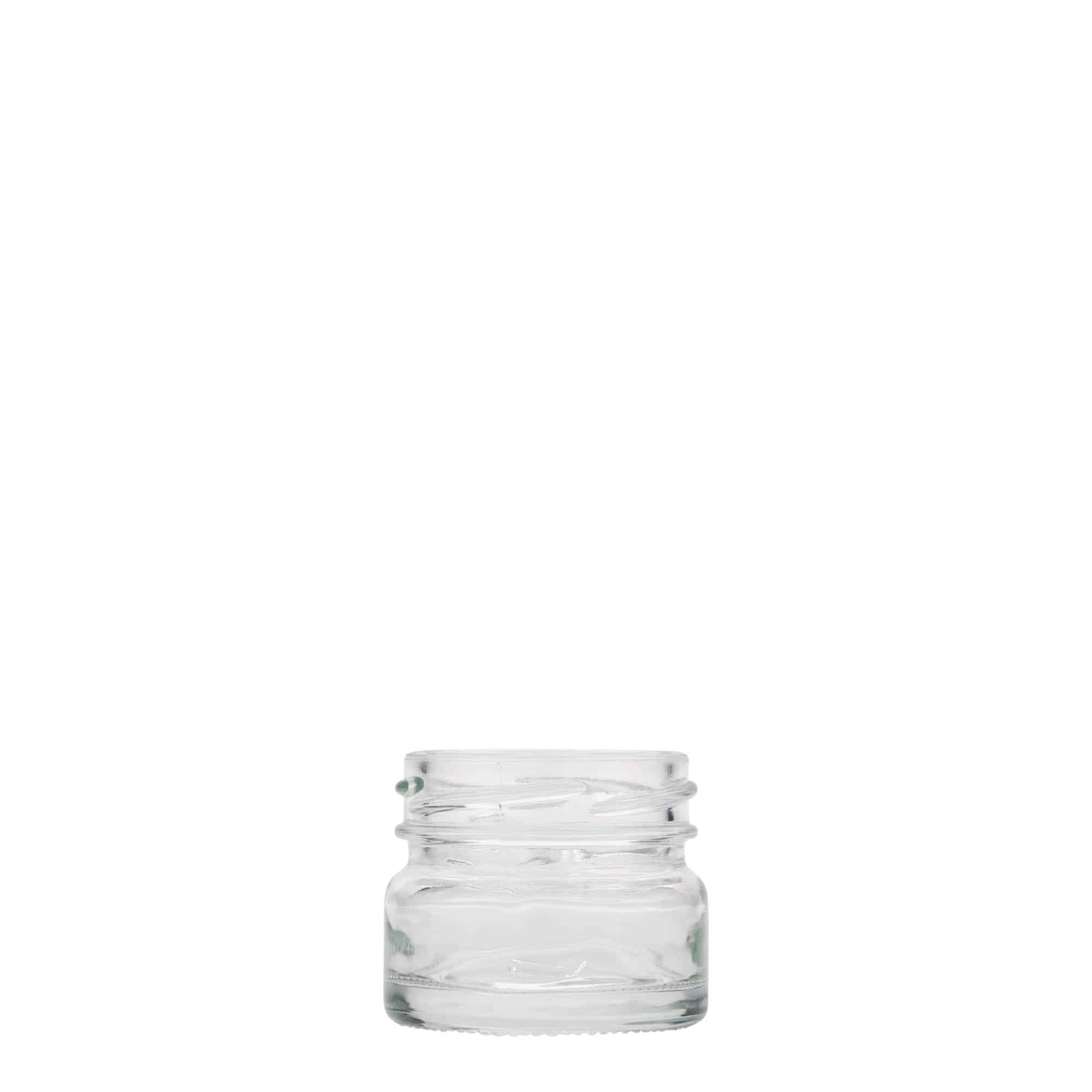 30 ml short round jar, closure: twist off (TO 43)