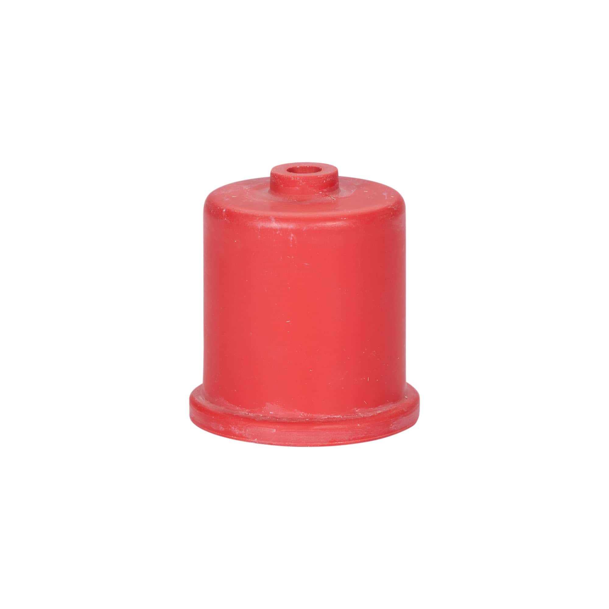 Fermentation cap type 4, rubber, red