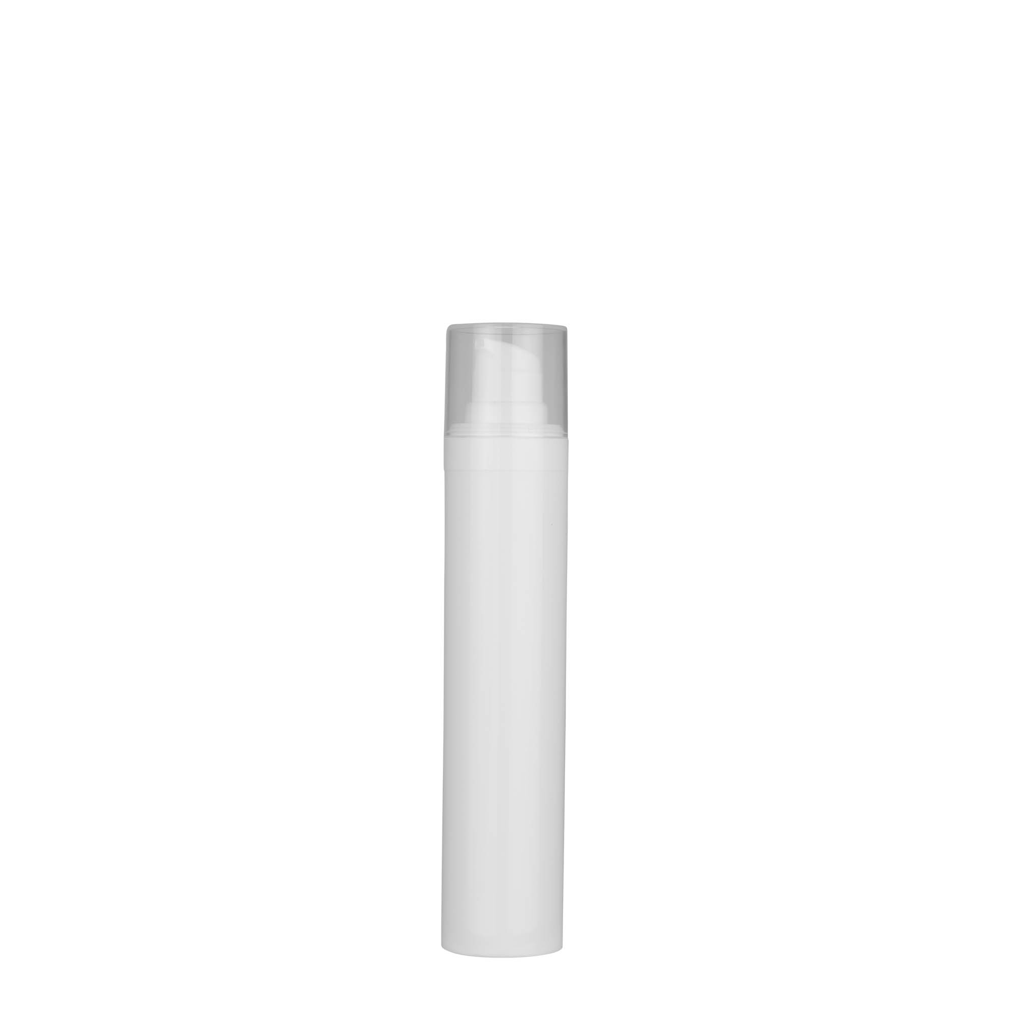 50 ml Airless Dispenser 'Micro', white PP plastic 50 ml Airless Dispenser 'Micro', white PP plastic