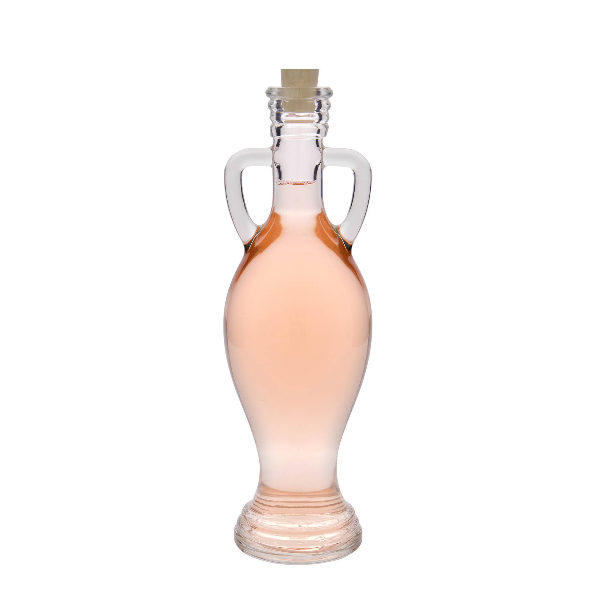 500 ml glass bottle ‘Amphora’, opening: cork