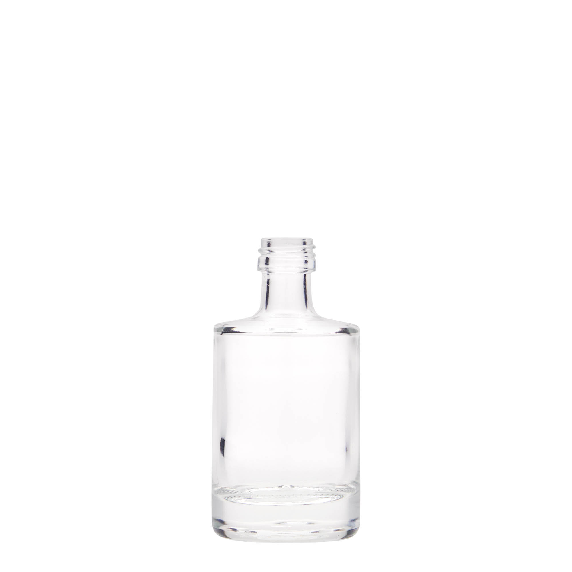 50 ml glass bottle 'Aventura', opening: PP 18 50 ml glass bottle 'Aventura', opening: PP 18