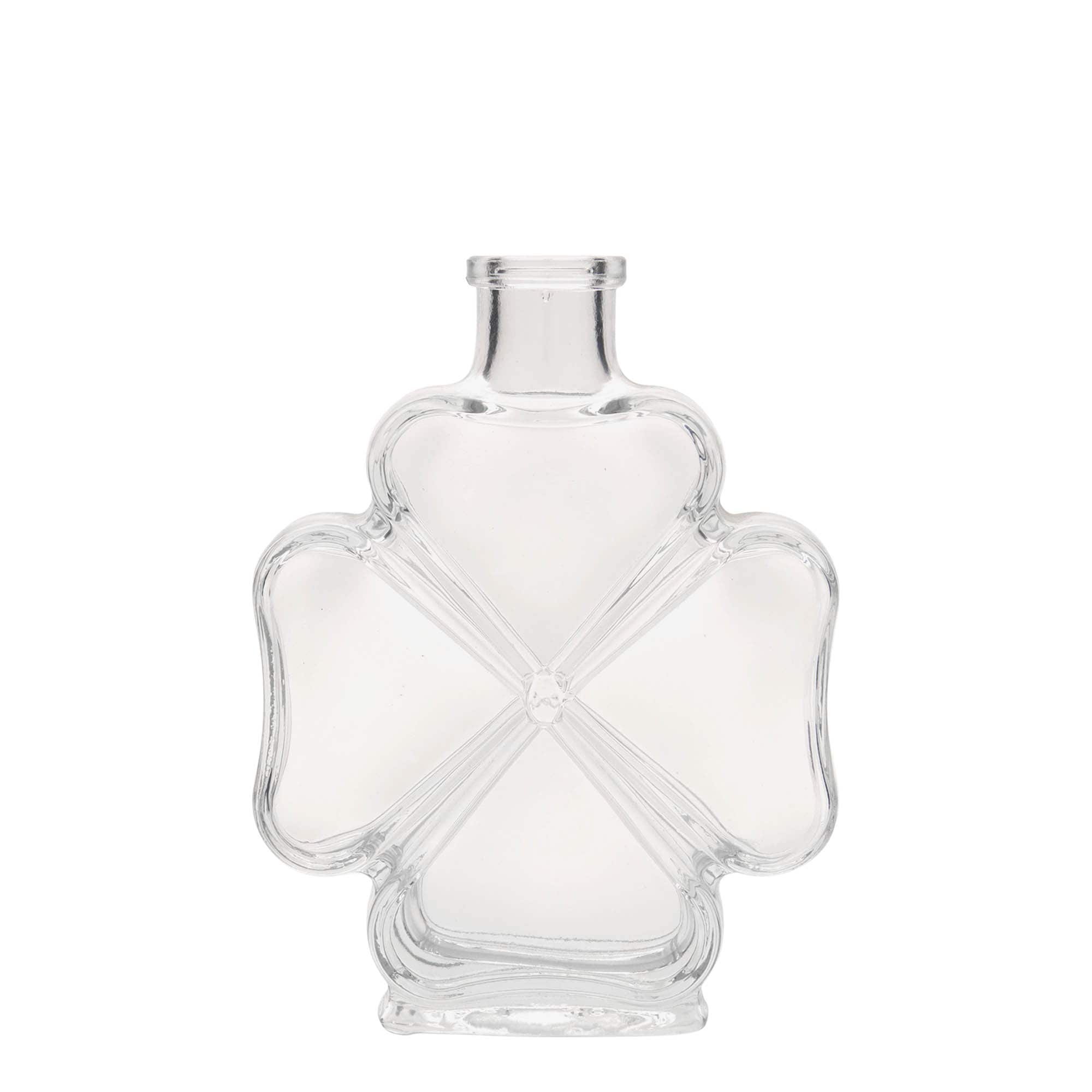 200 ml glass bottle 'Cloverleaf', opening: cork