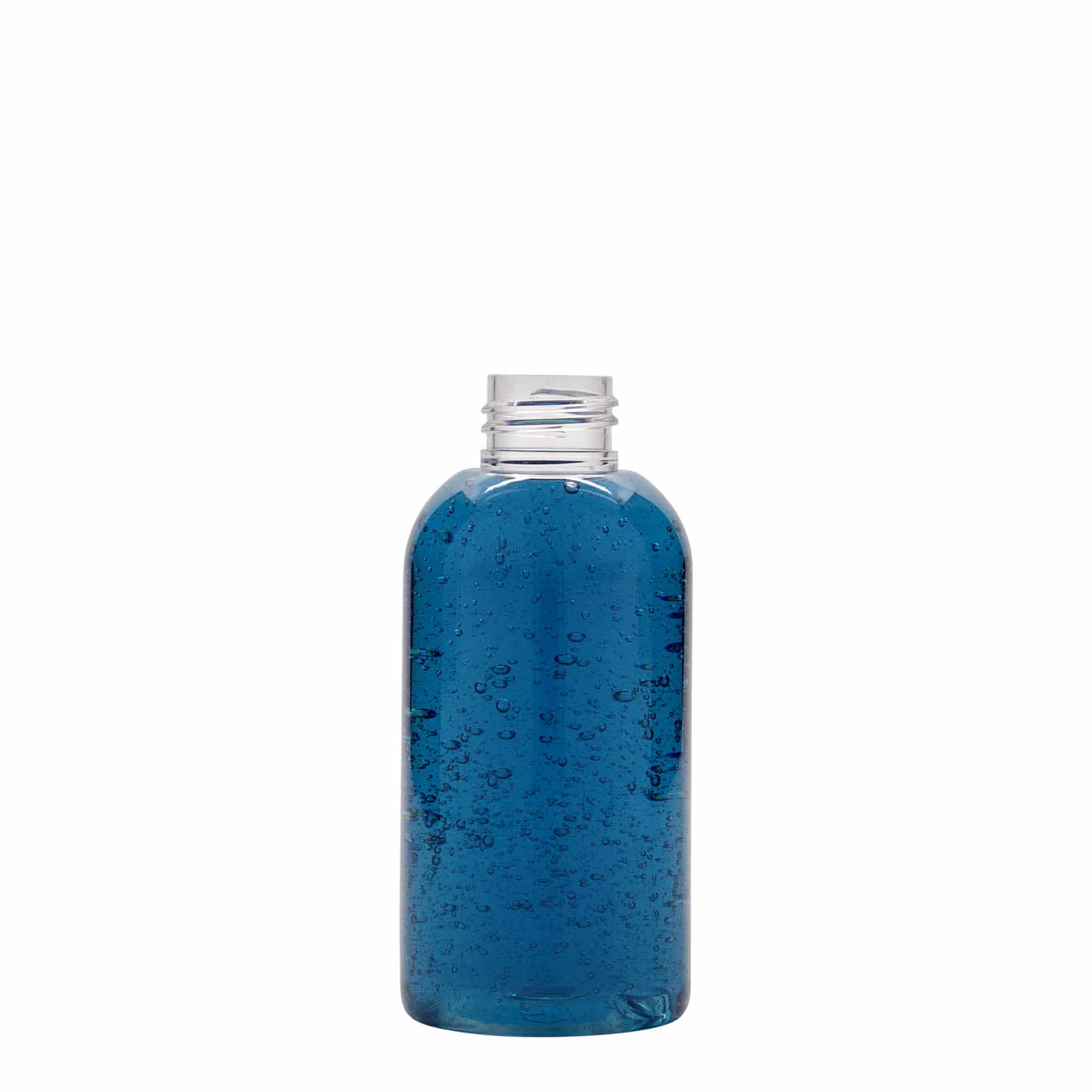 150 ml PET bottle 'Boston', plastic, closure: GPI 24/410