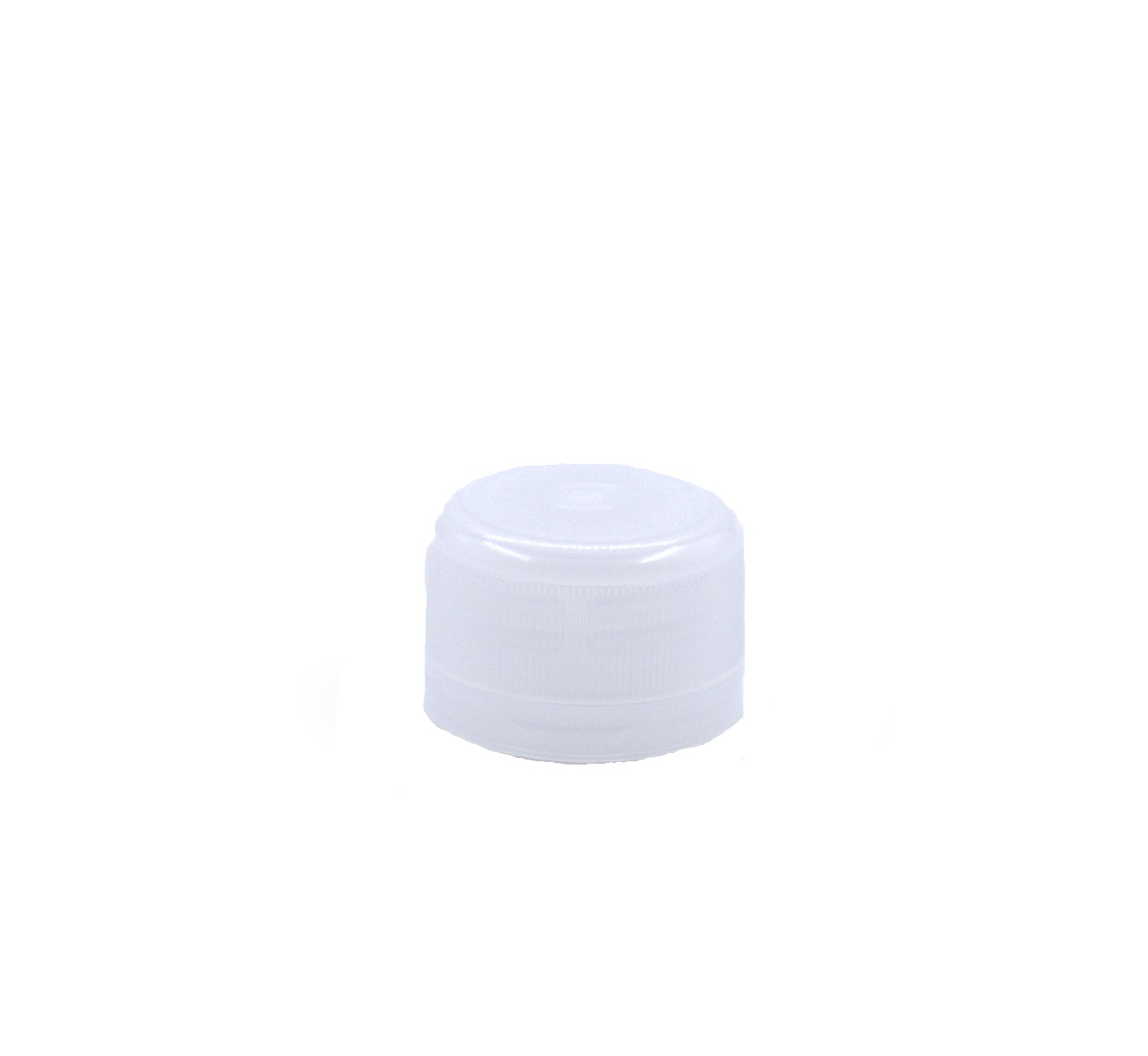 Screw cap, PP plastic, white, for opening: PCO28 Screw cap, PP plastic, white, for opening: PCO28