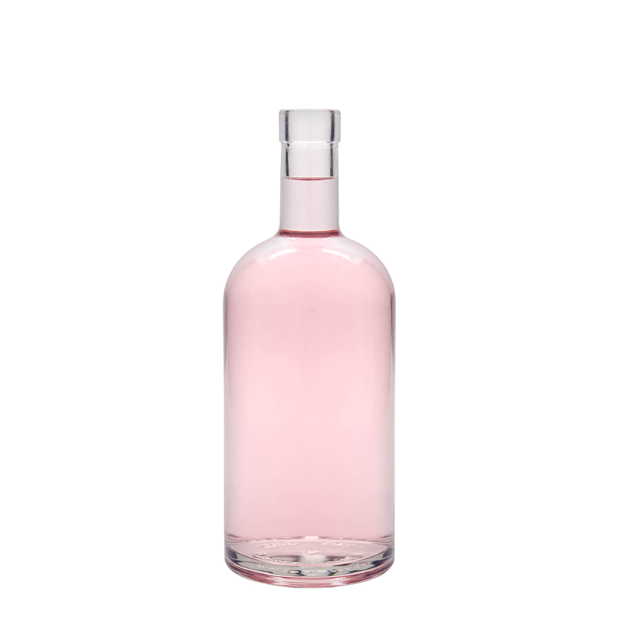 700 ml glass bottle 'Franco', opening: cork