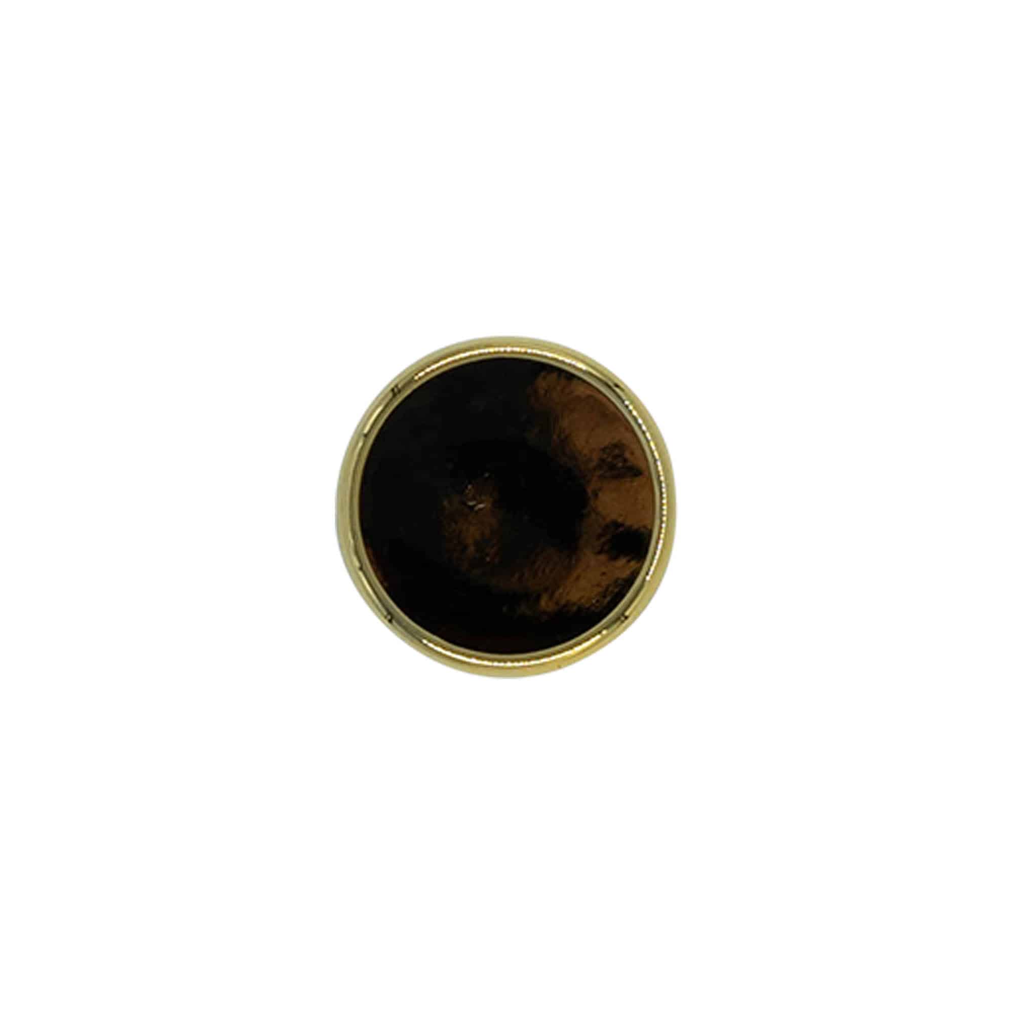 Handle cork 19 mm, plastic, gold, for opening: cork