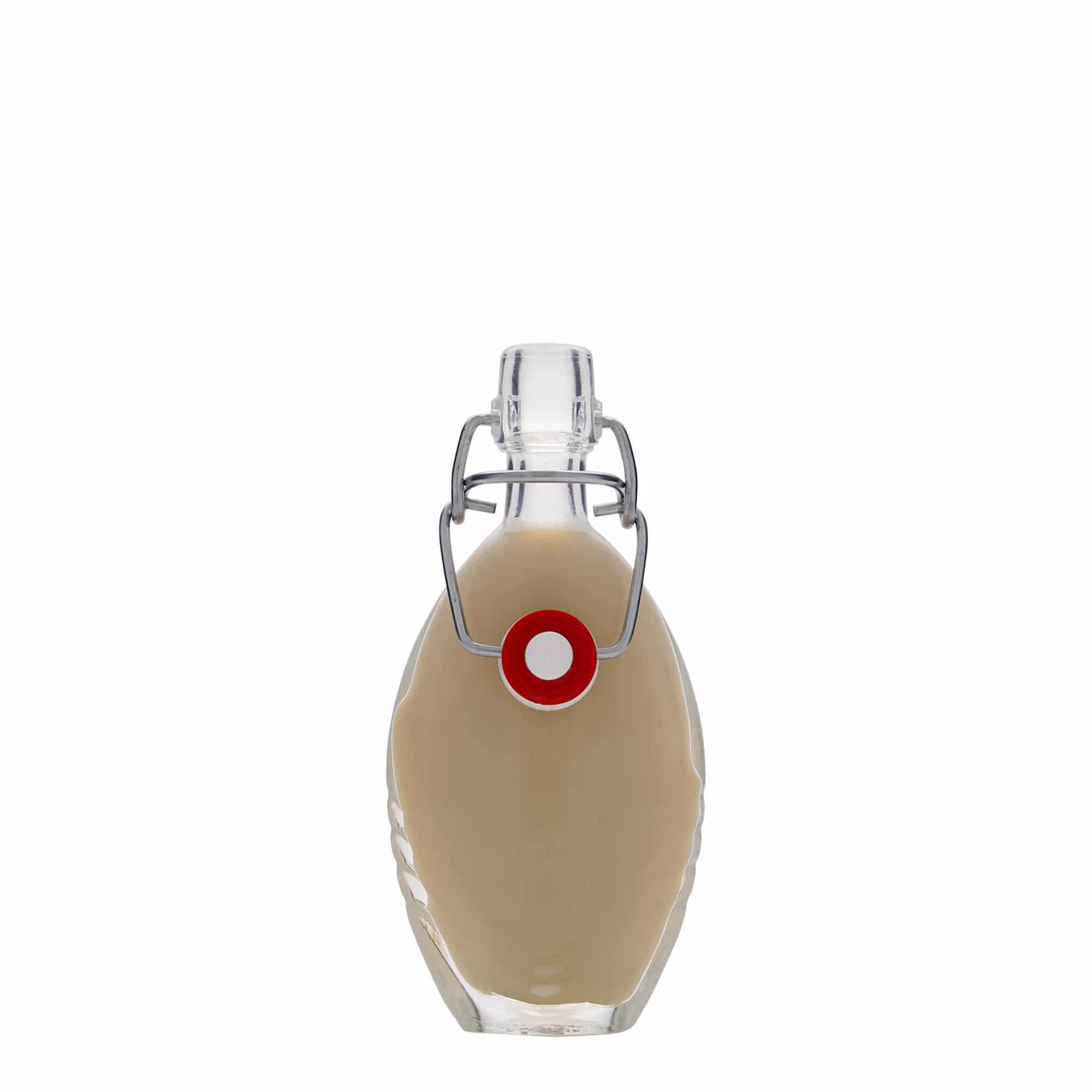 40 ml glass bottle 'Florence', oval, opening: swing top closure