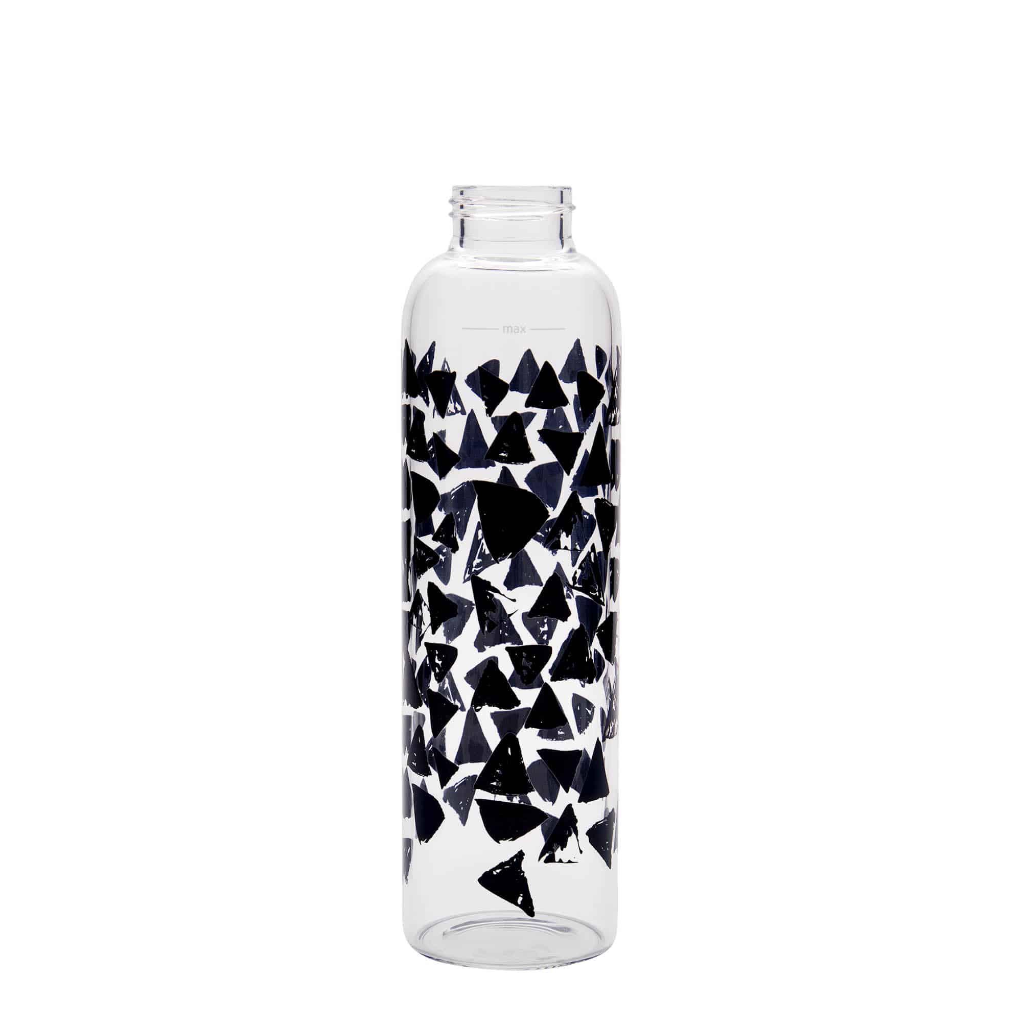 500 ml Drinking Bottle 'Perseus - Black Triangles', Opening: Screw Cap