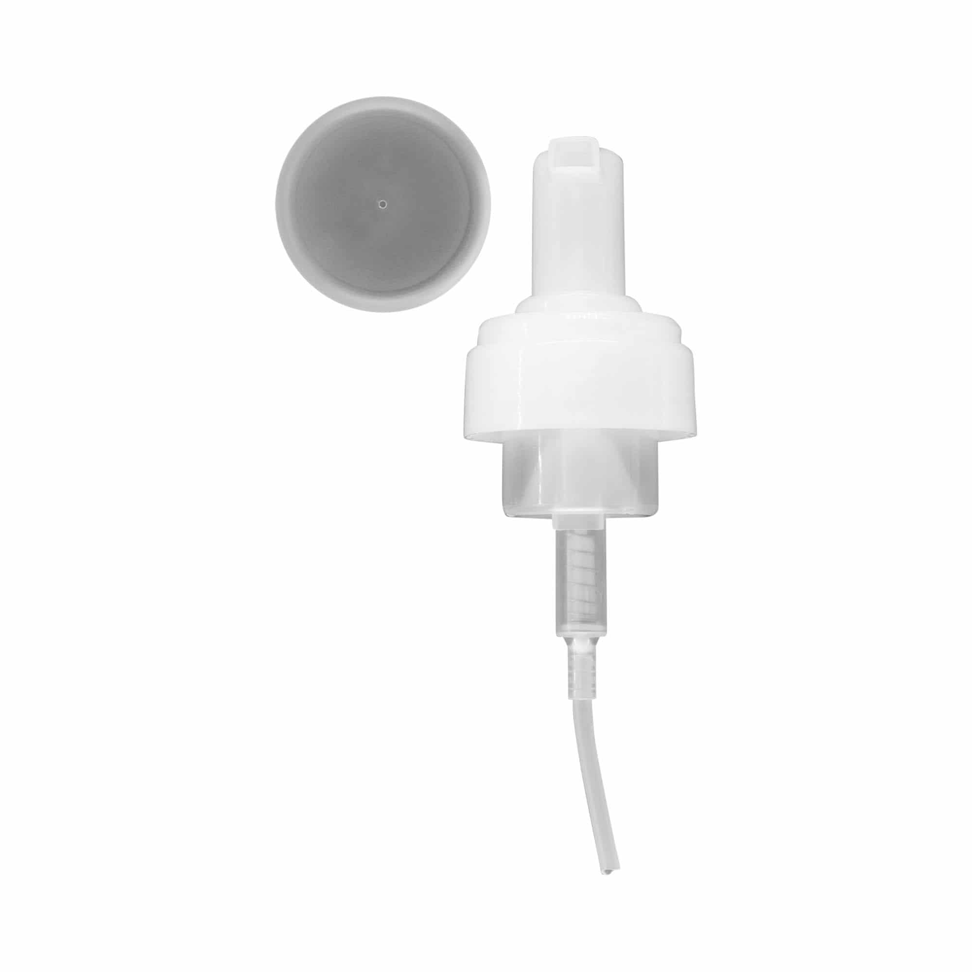 Dispenser 100 ml ‘Foamer’, PP plastic, white, for opening: screw cap