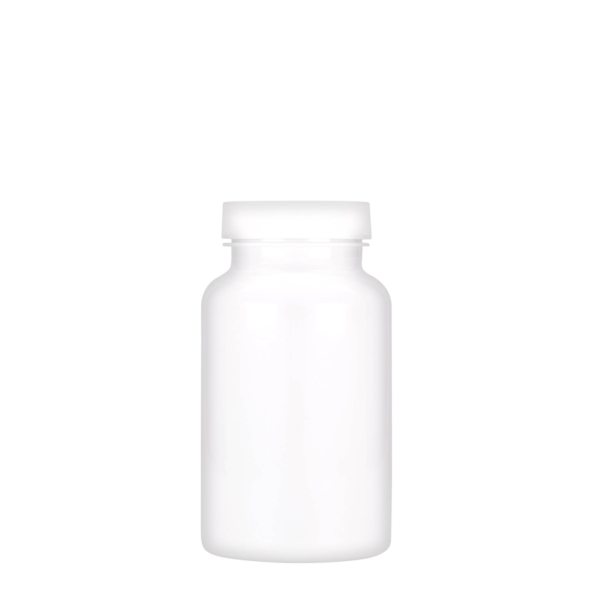 200 ml PET packer, plastic, white, closure: GPI 45/400