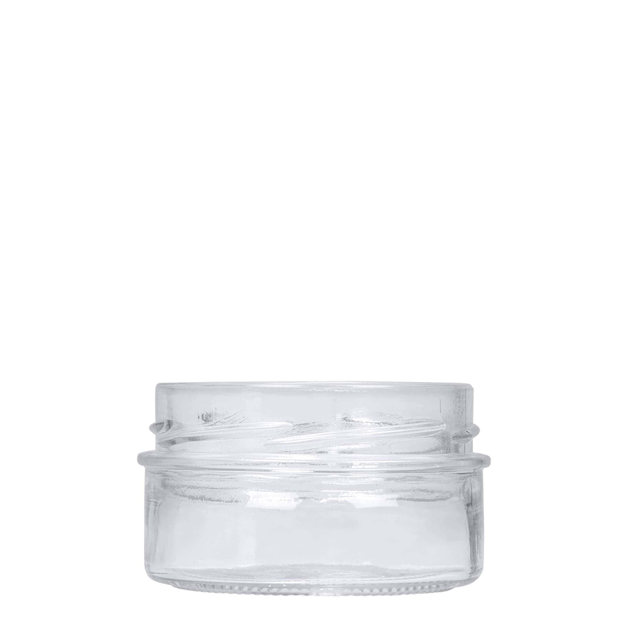 190 ml round glass 'Monza', opening: Deep-Twist-Off (DTO 82)