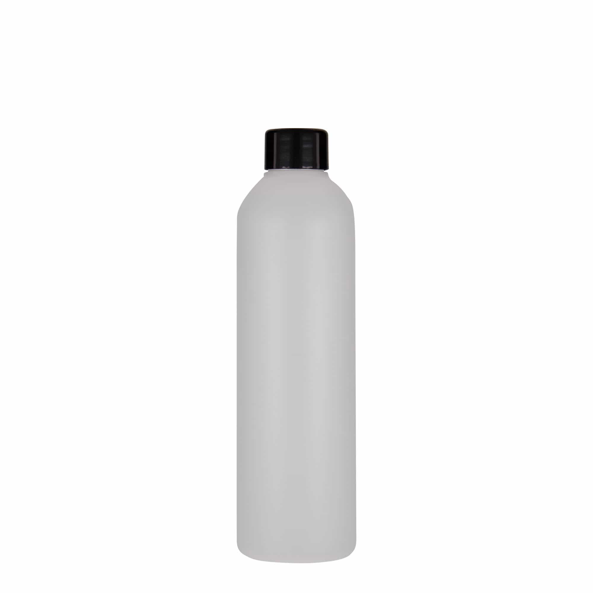 250 ml plastic bottle 'Tuffy', HDPE, natural, opening: 24/410